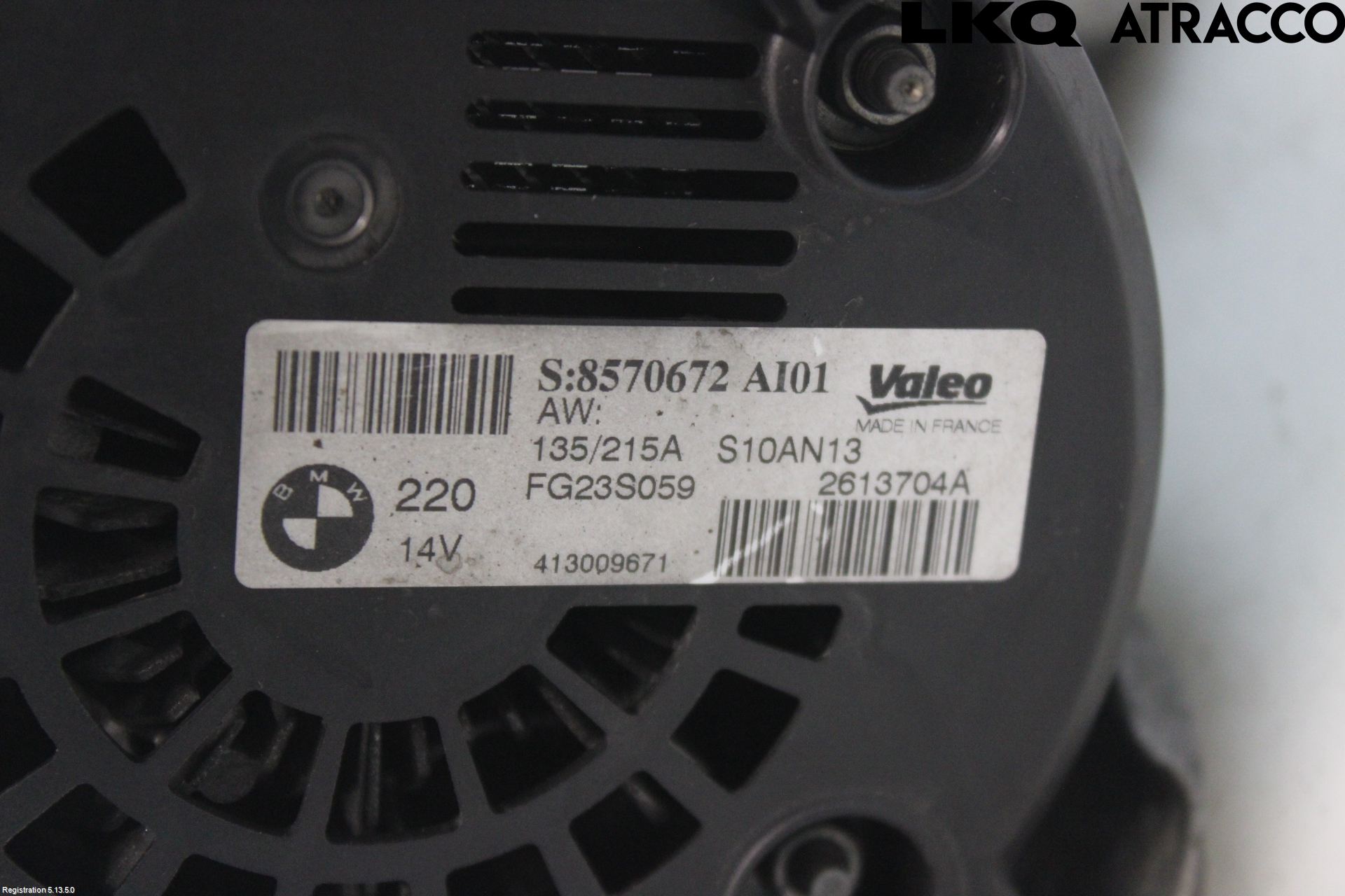 BMW 5 F10/F11/F18 09-17 Dynamo