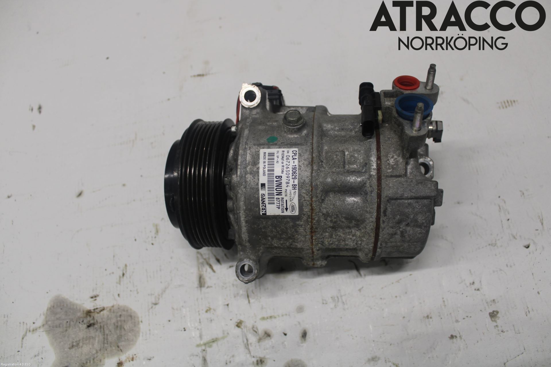 Jaguar XF (X260) 16-24 Varme Ac Kompressor