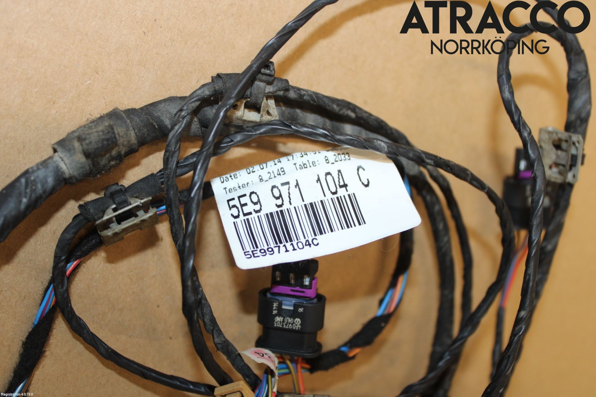 Skoda OCTAVIA (5E) 13-20 Sensor Ryggesensor