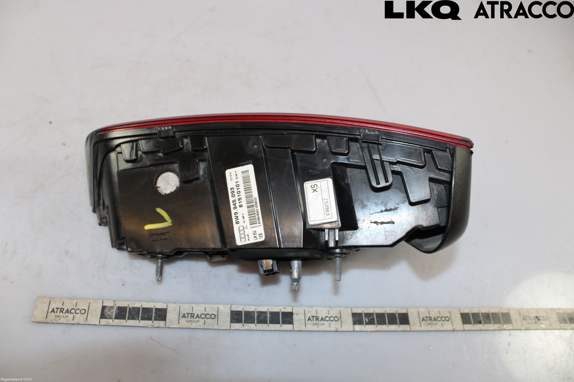 Audi A4/S4 B9 16-19 Baklykt Venstre  På Luke(Indre