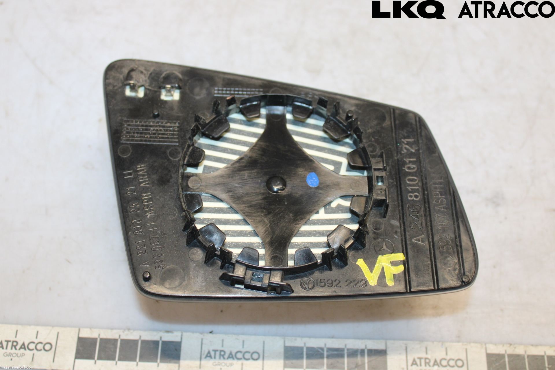 Mercedes-Benz MB B-KLASS (W246/W242) 12-19 Speil Glass V