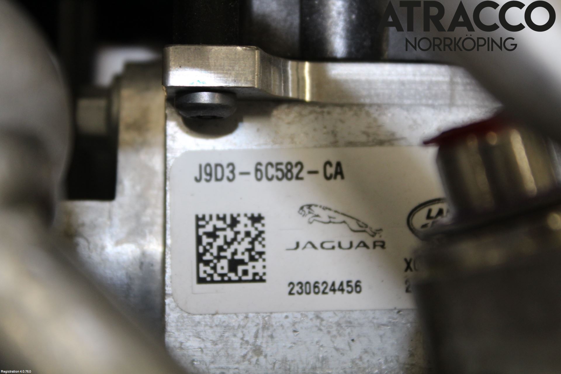 Jaguar I-PACE 18- Varmeapparat Register Med Ac