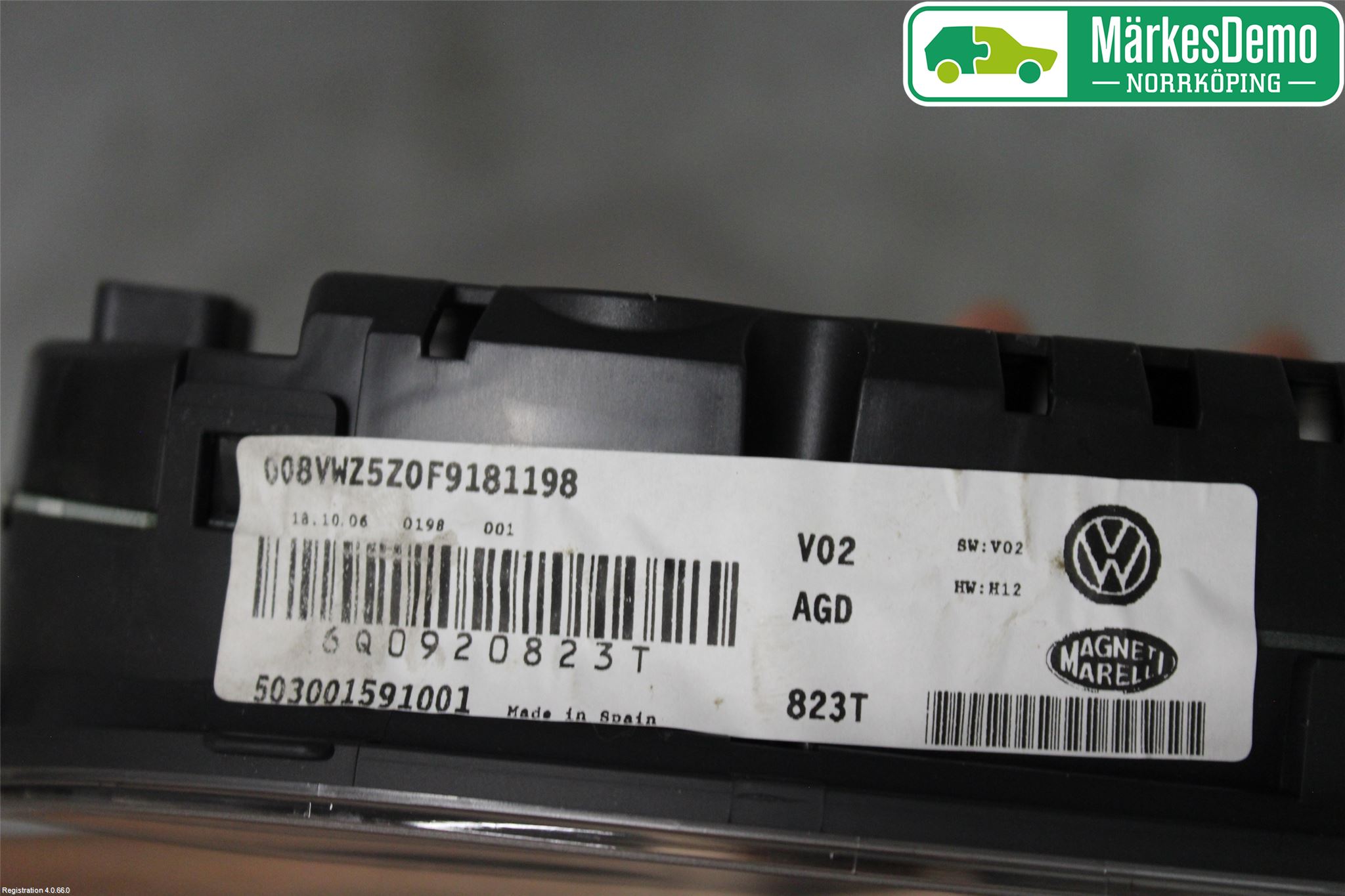 Volkswagen VW POLO 05-09 Instr Kombinert