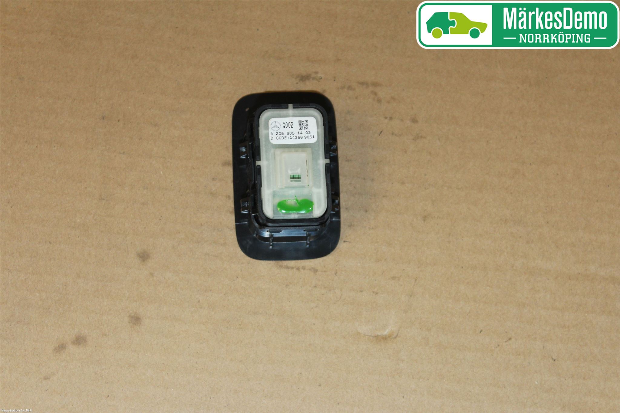 Mercedes-Benz MB C-KLASS (W205) 14-21 Bryter Sete Regulering