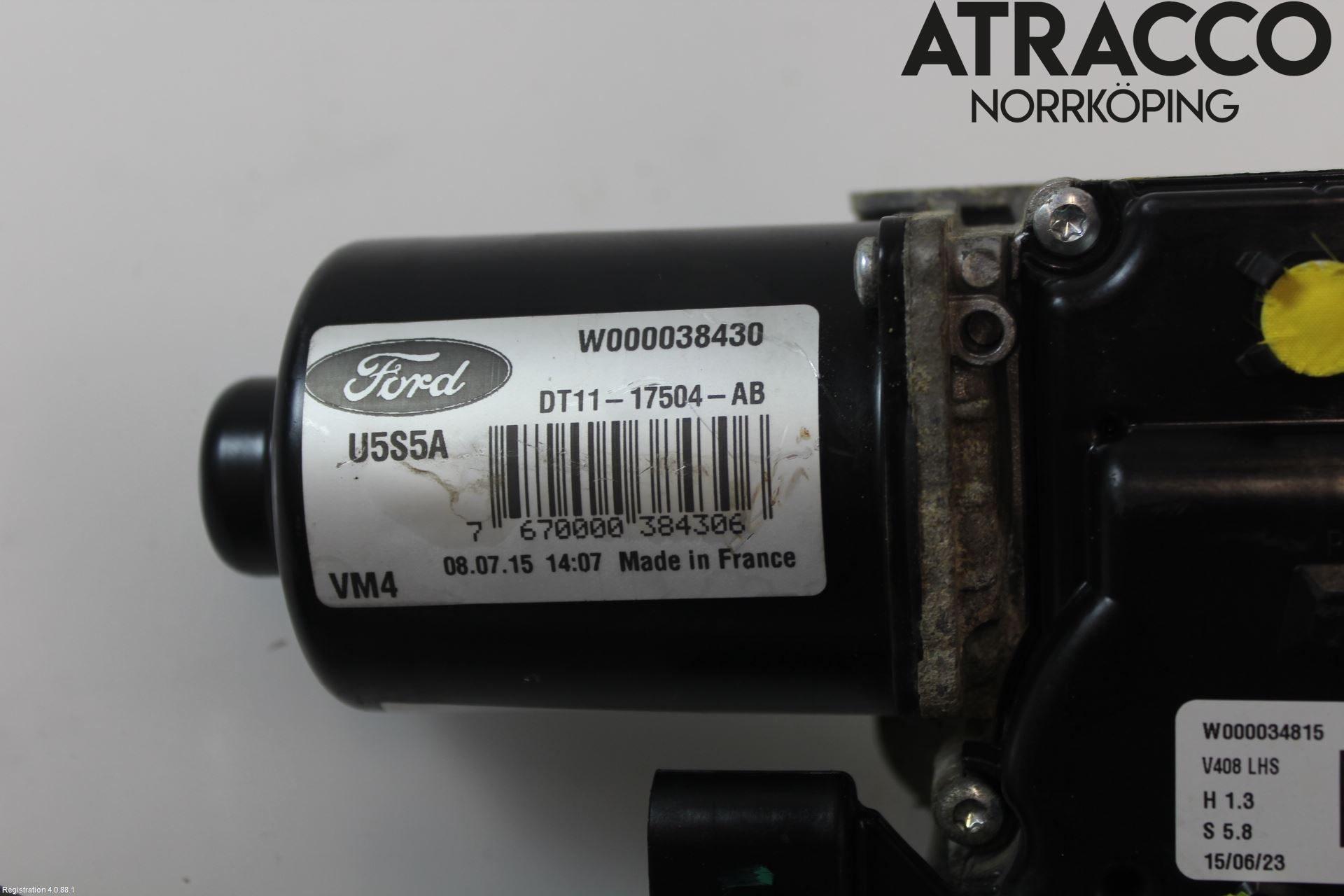 Ford TRANSIT/TOURNEO CONNECT 13-22 Viskermotor Frontrute