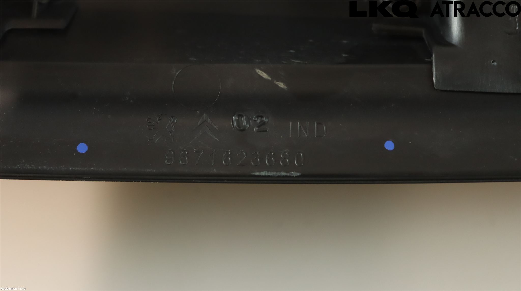 Peugeot 5008 10-16 Visker Deksel-Grill-Under Frr