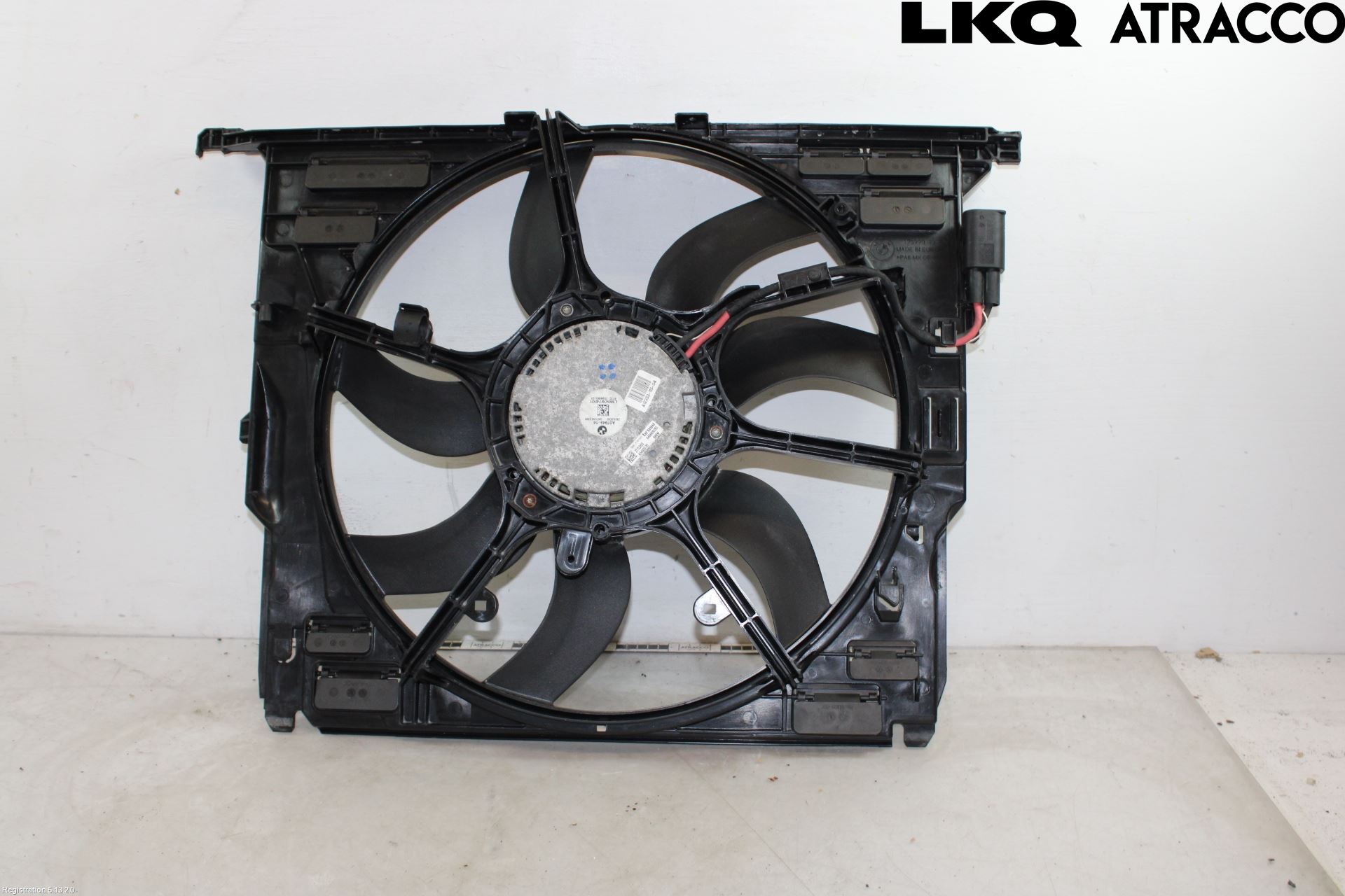 BMW 5 F10/F11/F18 09-17 Kjølevifte Elektrisk