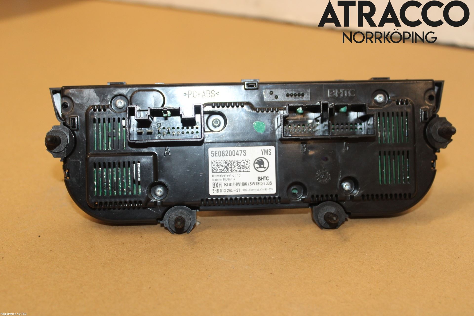 Skoda OCTAVIA (5E) 13-20 Varmeapparat Panel(Regulering)