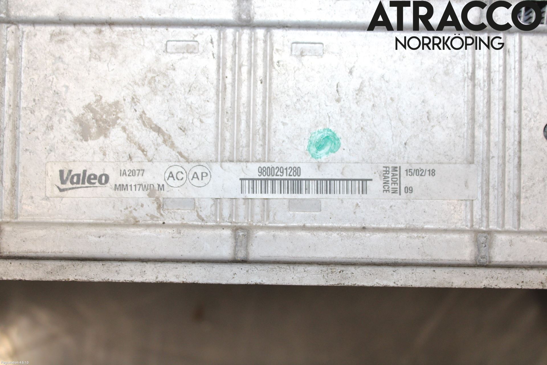 Citroen BERLINGO 08-18 Intercooler Radiator