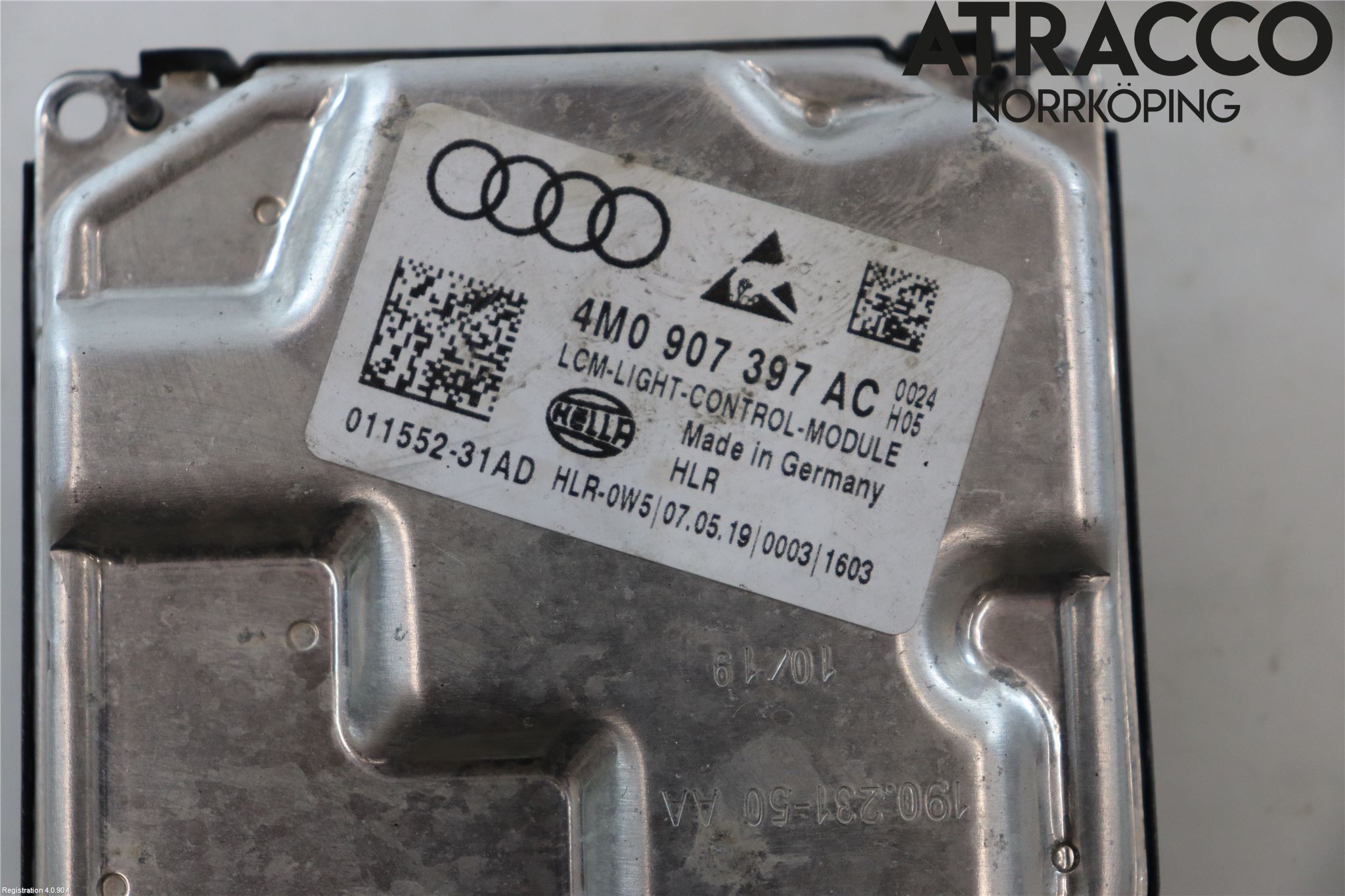 Audi A4/S4 B9 20- Styreenhet Xenon