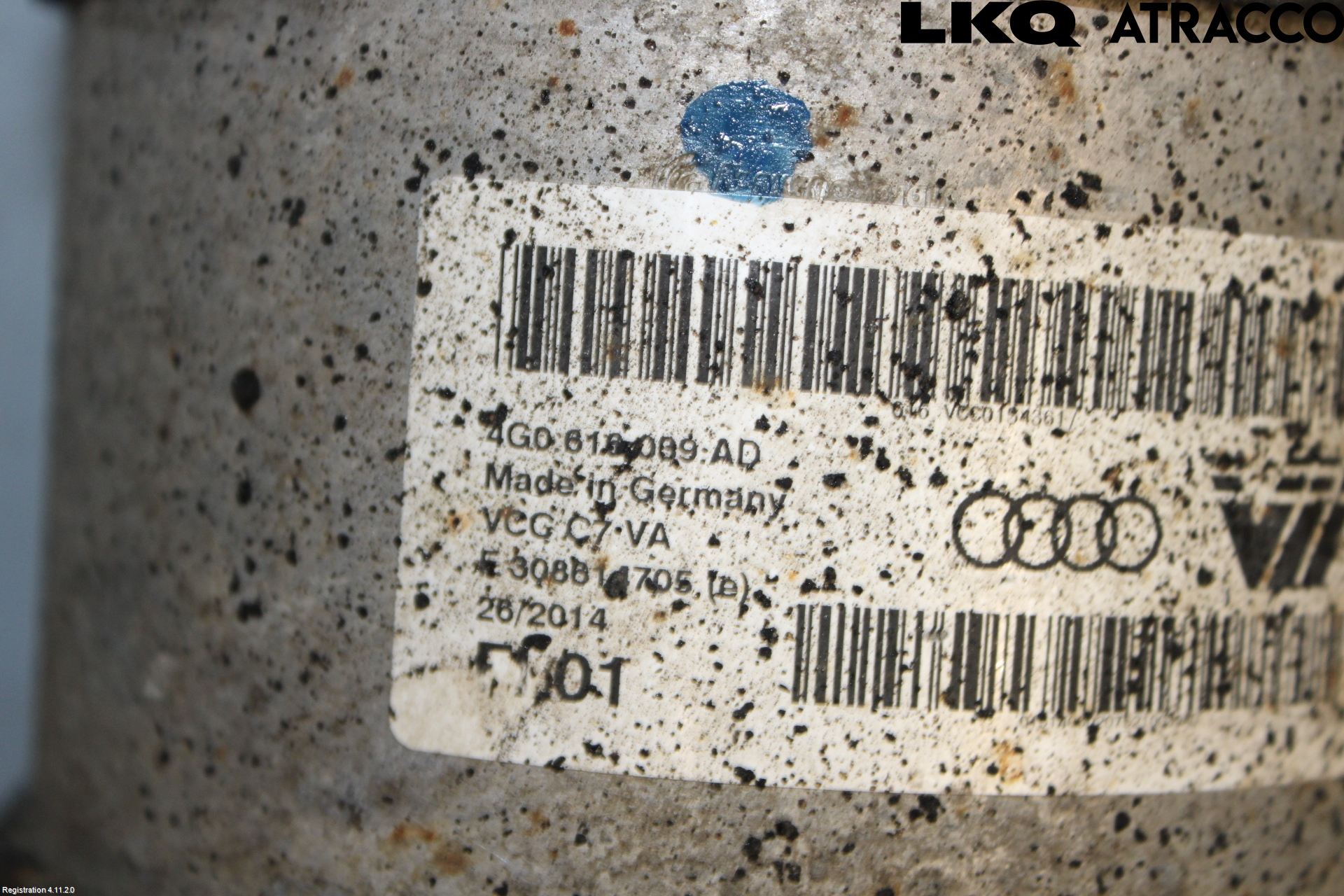 Audi A6/S6 4G 11-18 Fjærbein Foran Venstre