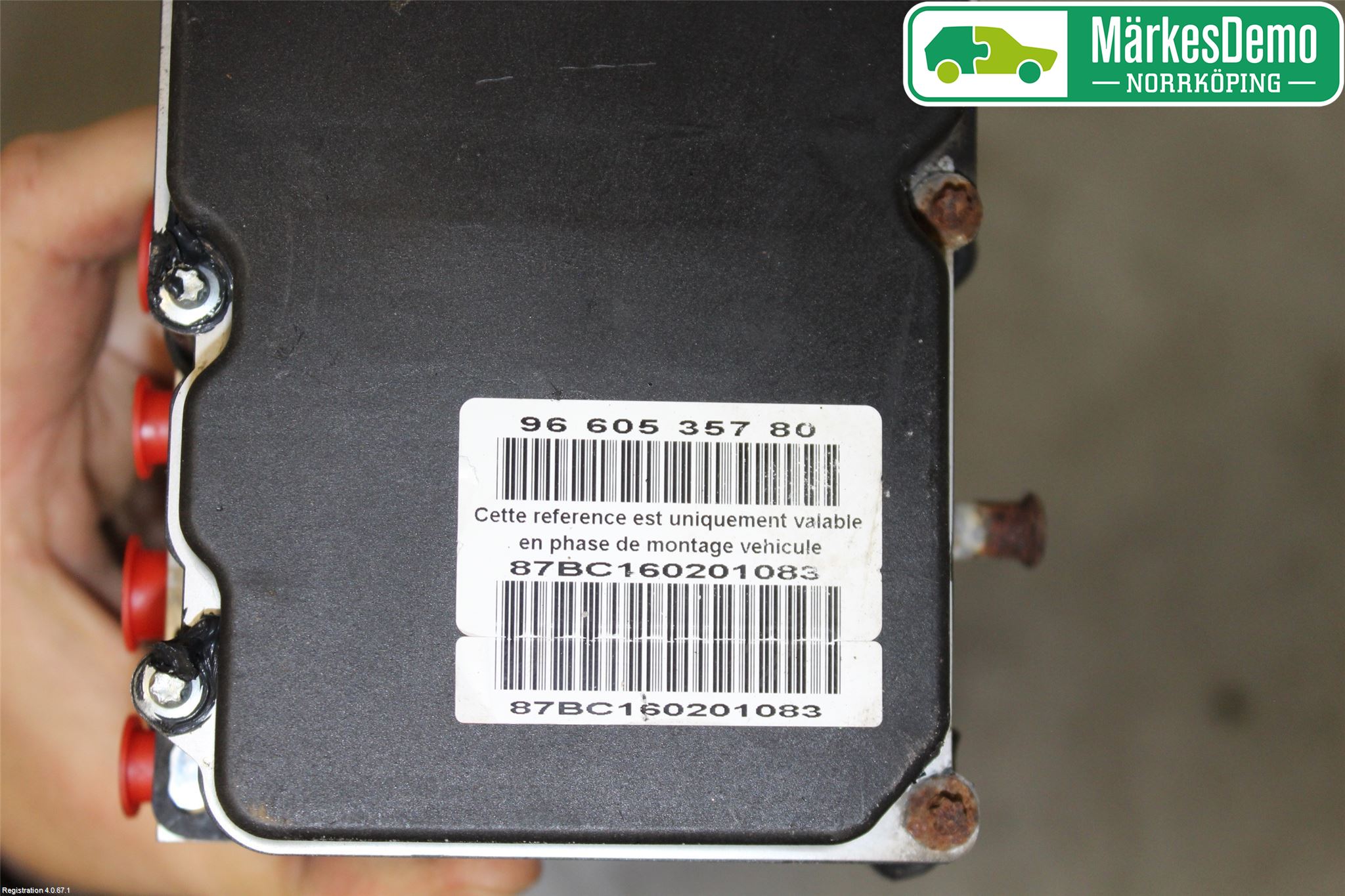 Peugeot 307     05-08 Abs Hydraulikkaggregat
