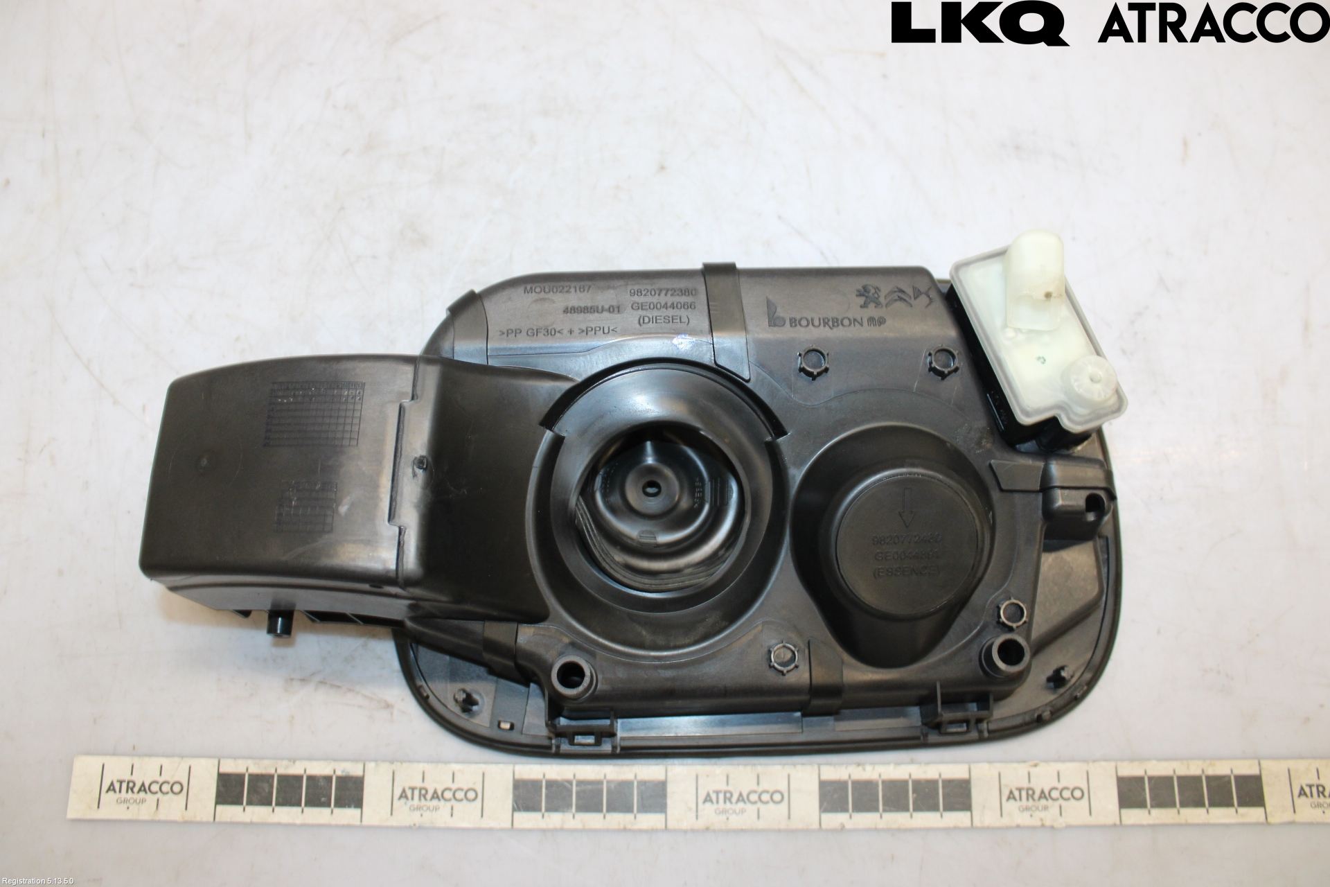Citroen DS 7 CROSSBACK 19-23 Drivstoff Tankluke