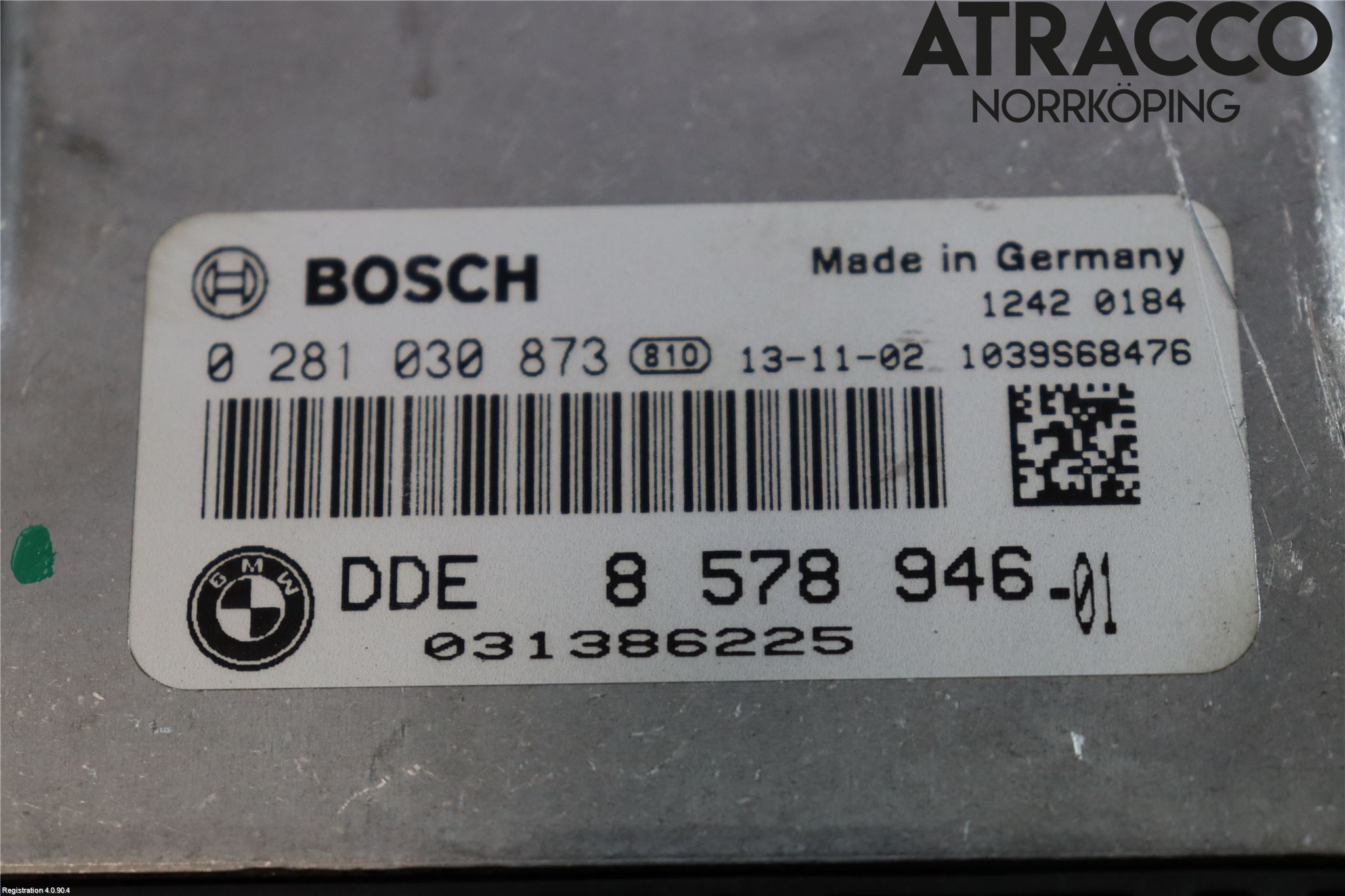 BMW 3 GT F34 13-19 Styreenhet Dieselpumpe