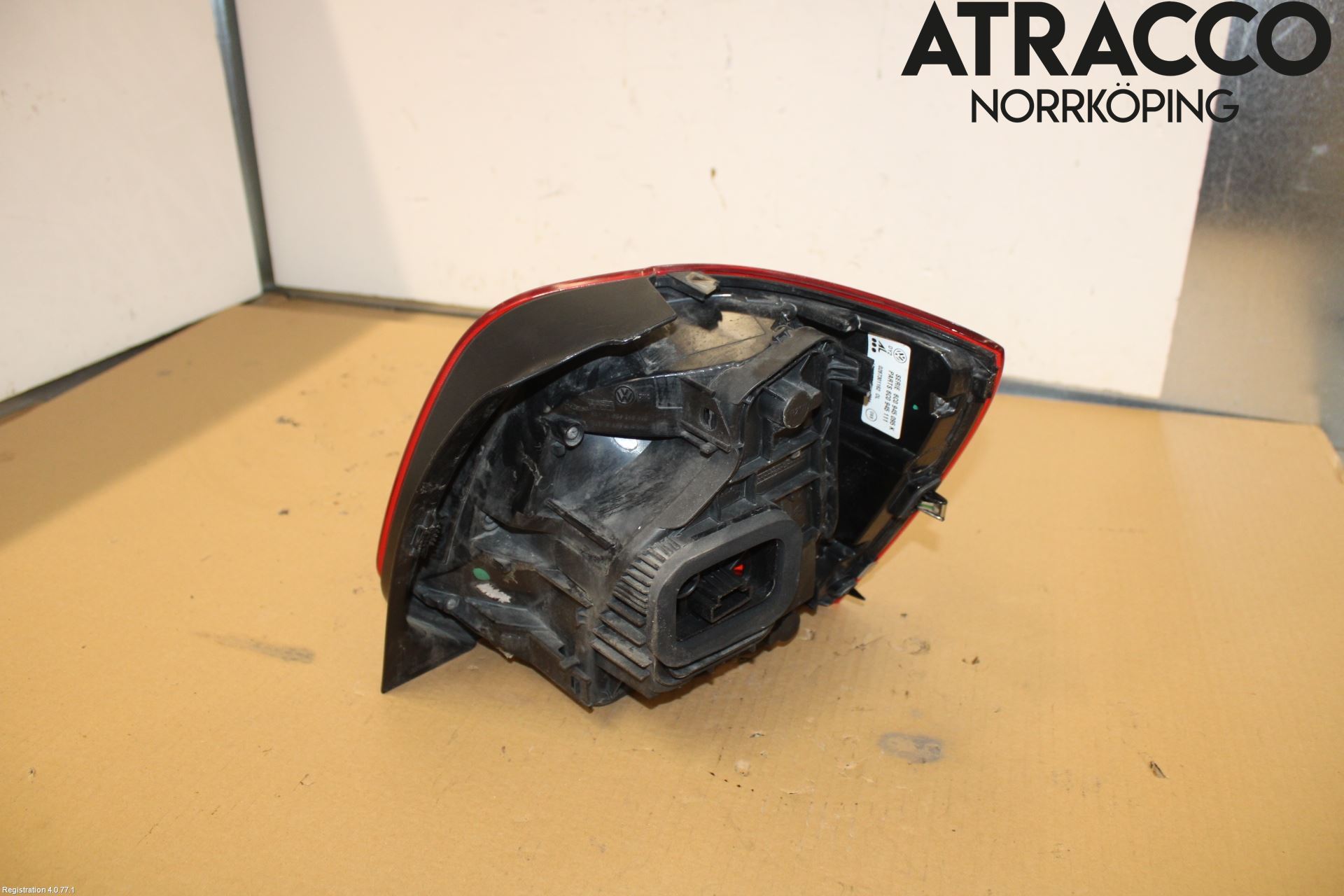 Volkswagen VW POLO 10-17 Baklykt Venstre