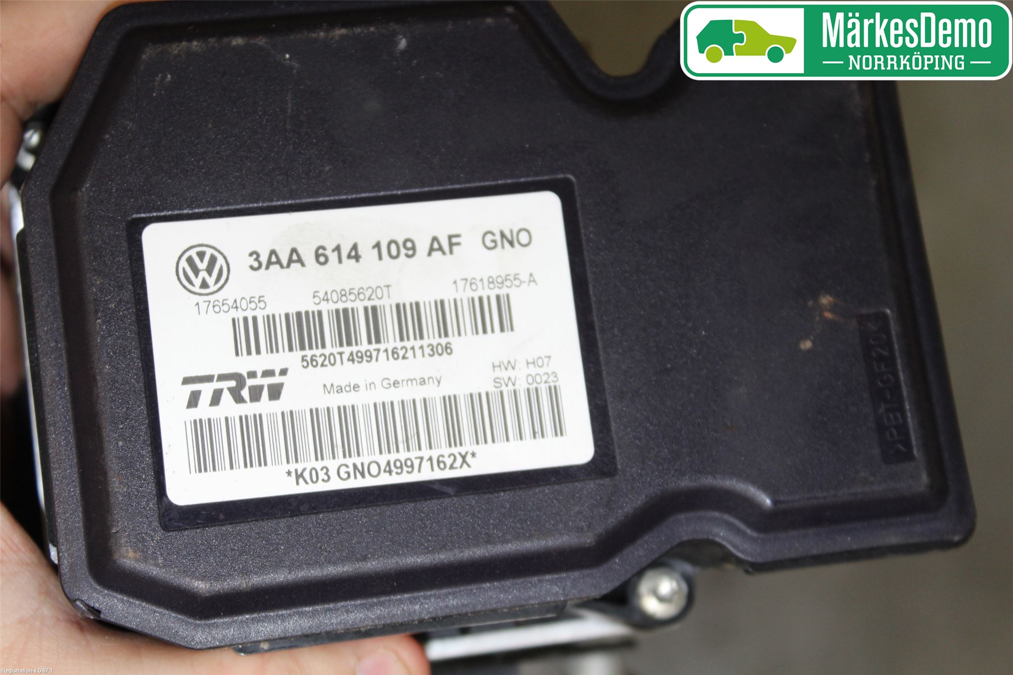 Volkswagen VW PASSAT 11-14 Abs Hydraulikkaggregat