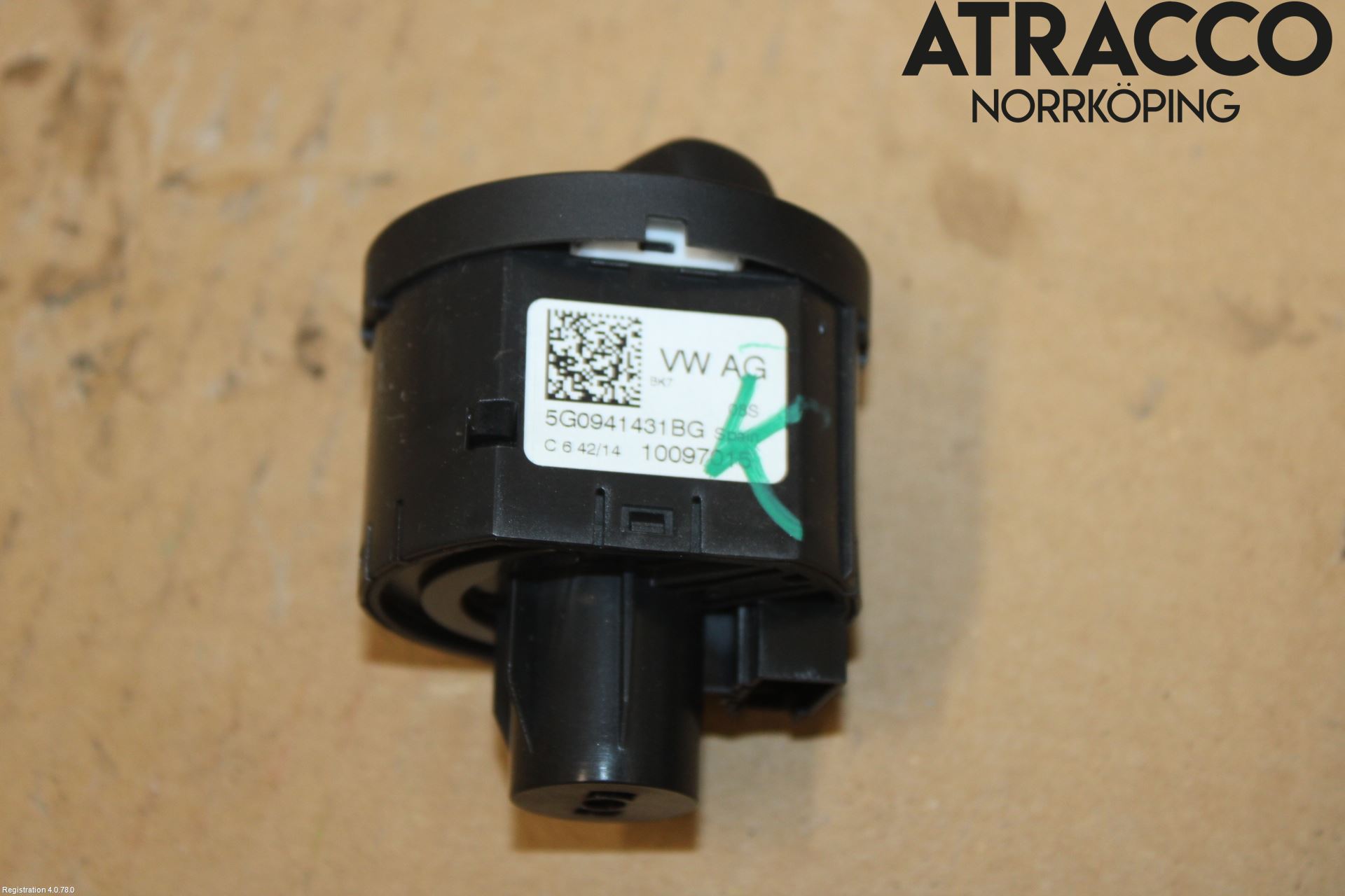 Volkswagen VW GOLF / E-GOLF VII 13-20 Bryter Hovedlys