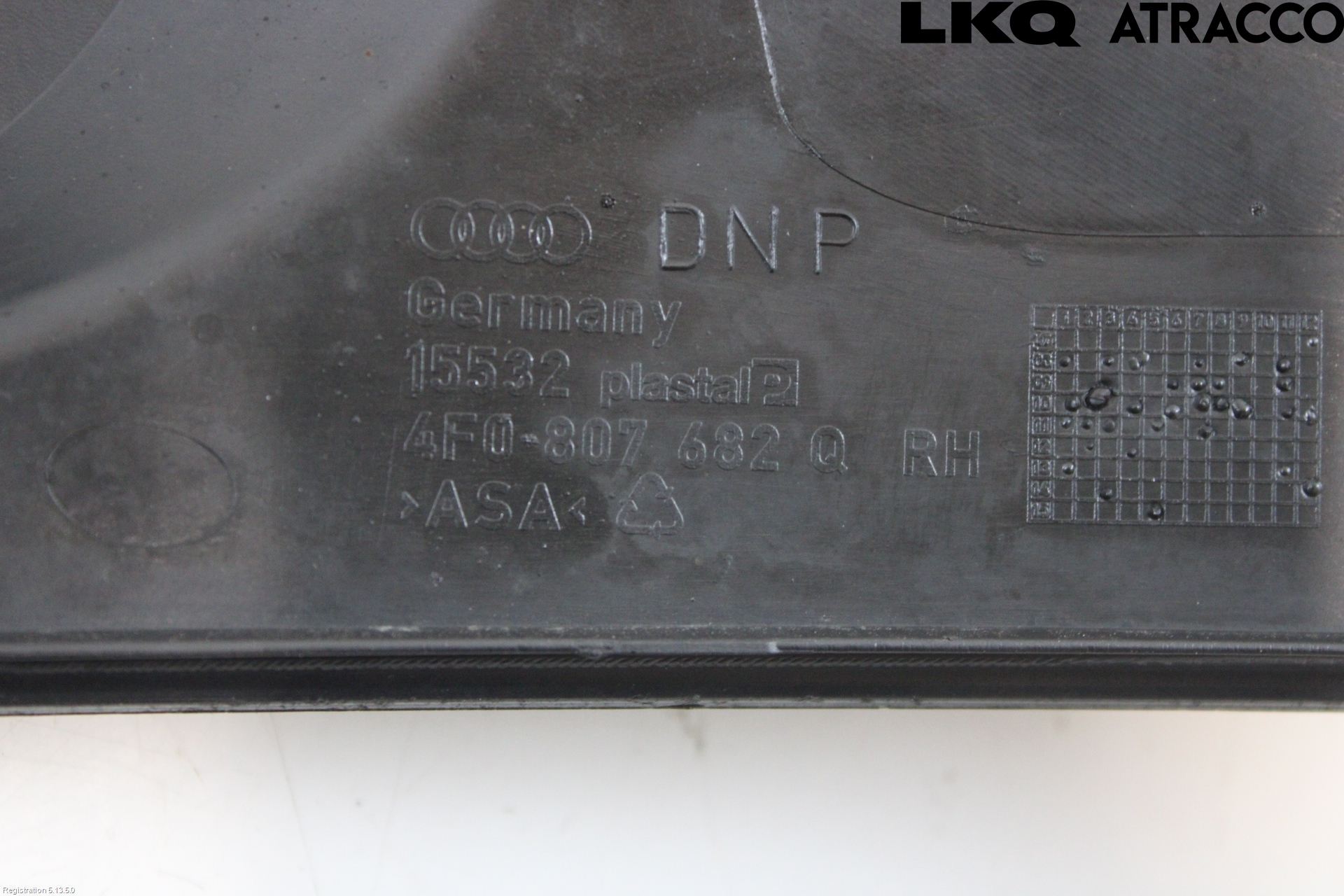 Audi A6/S6     05-11 Frontlykt Kurve-Tåkelys Ramme