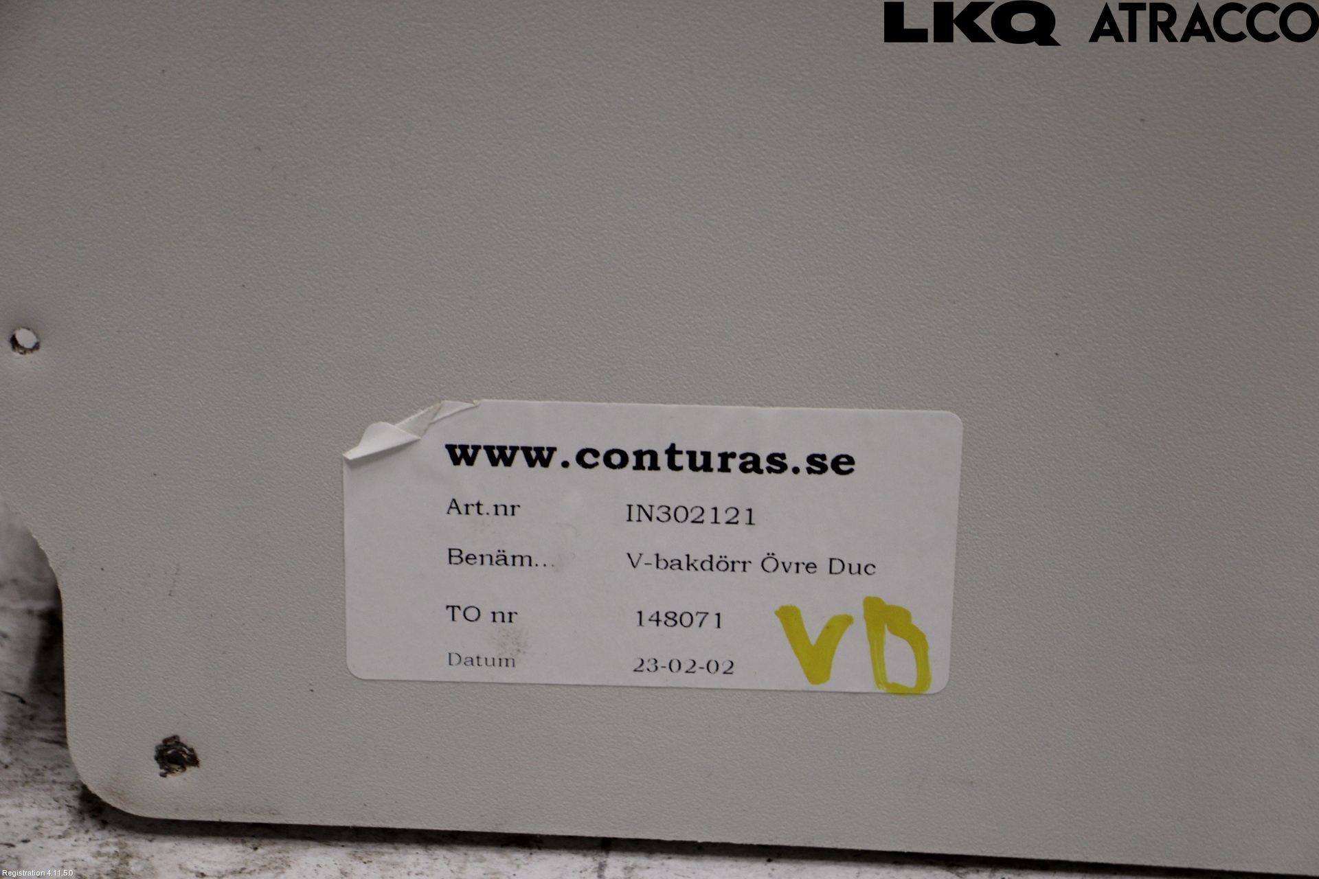 Fiat DUCATO 15-23 Innr Sidetrekk-Deksel
