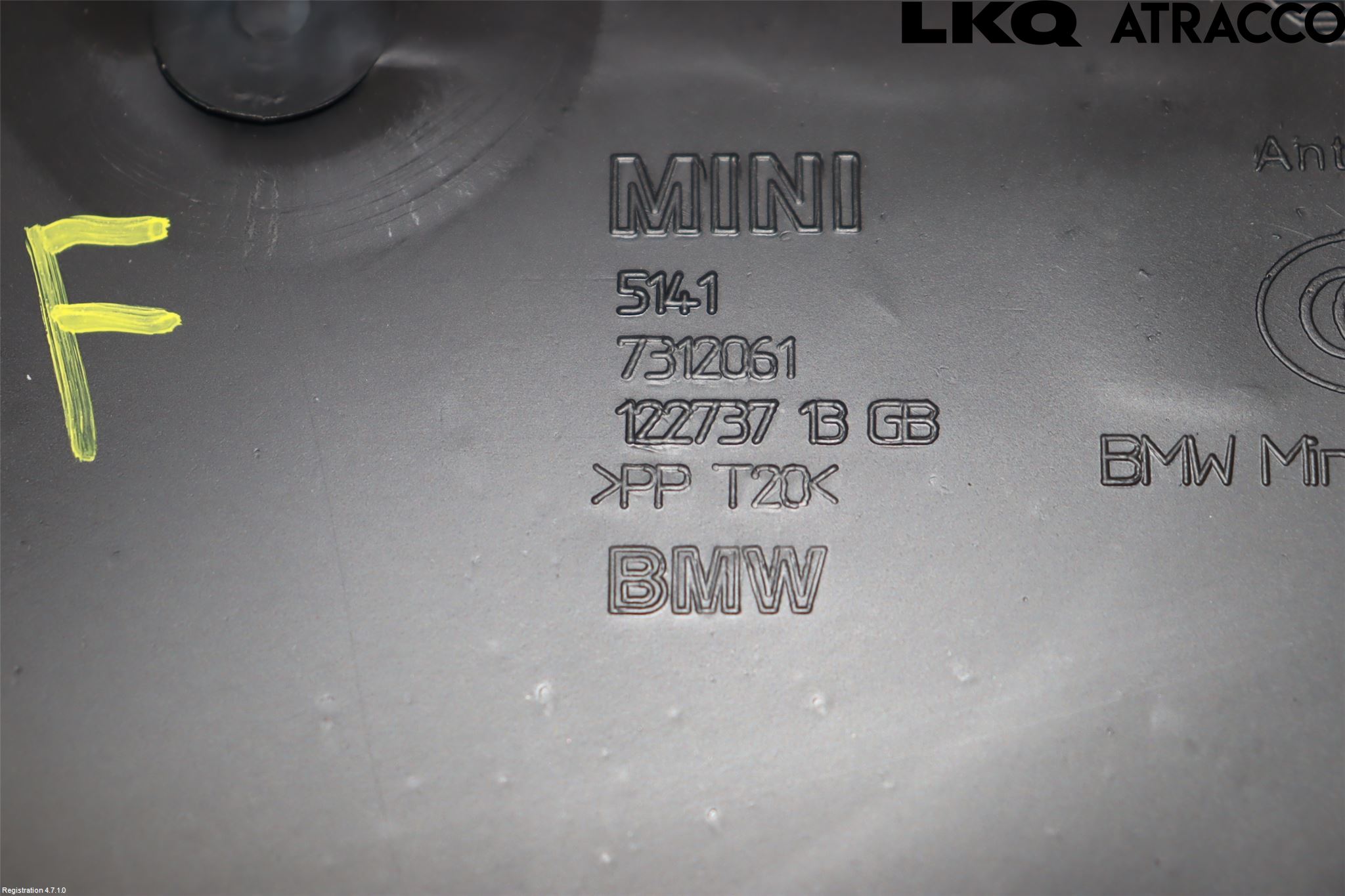 Mini ONE/COOPER 3DR F56 14-24 Innr Dørtrekk Venstre