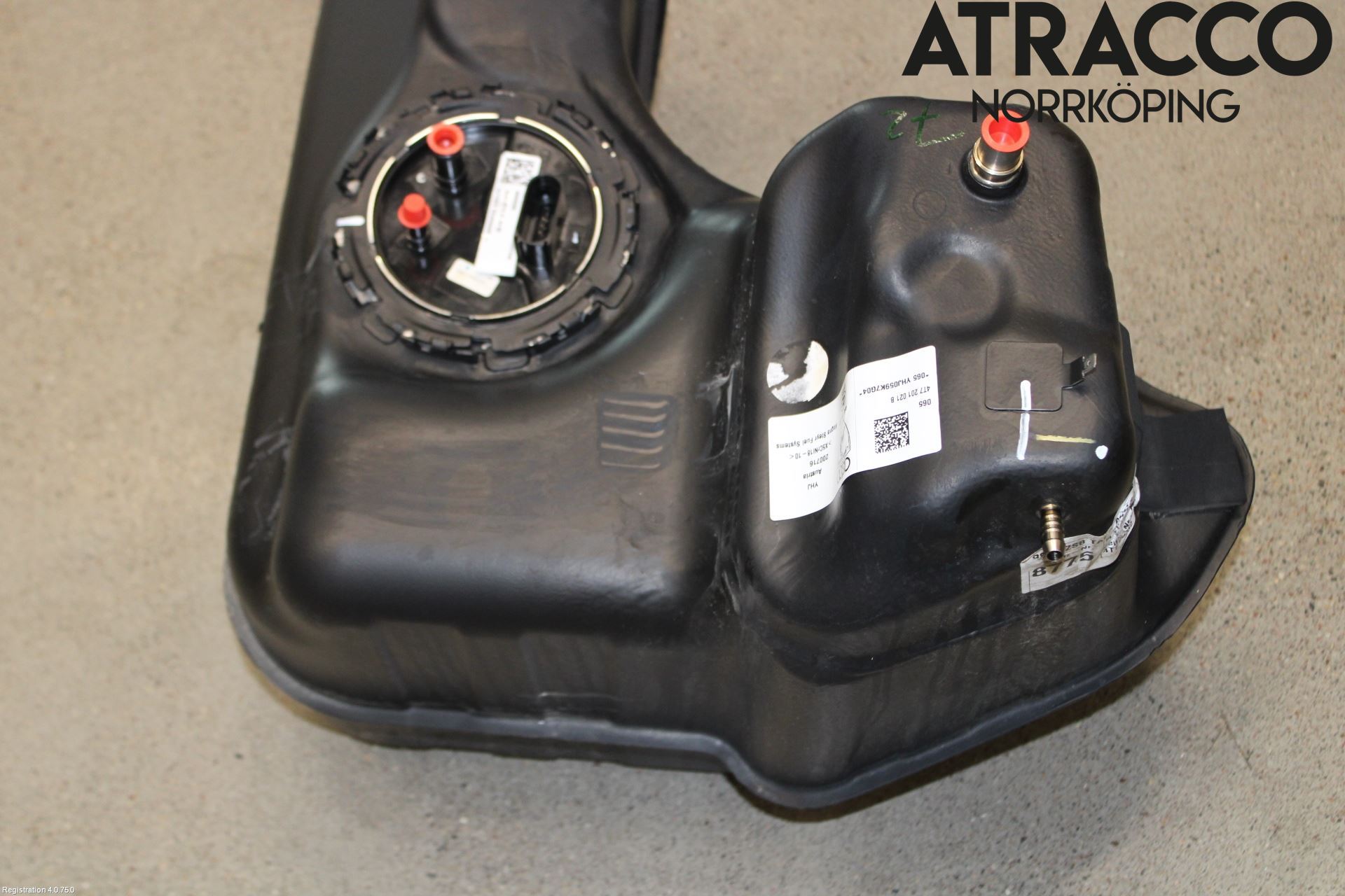 Audi R8 Drivstofftank Innsprøytning