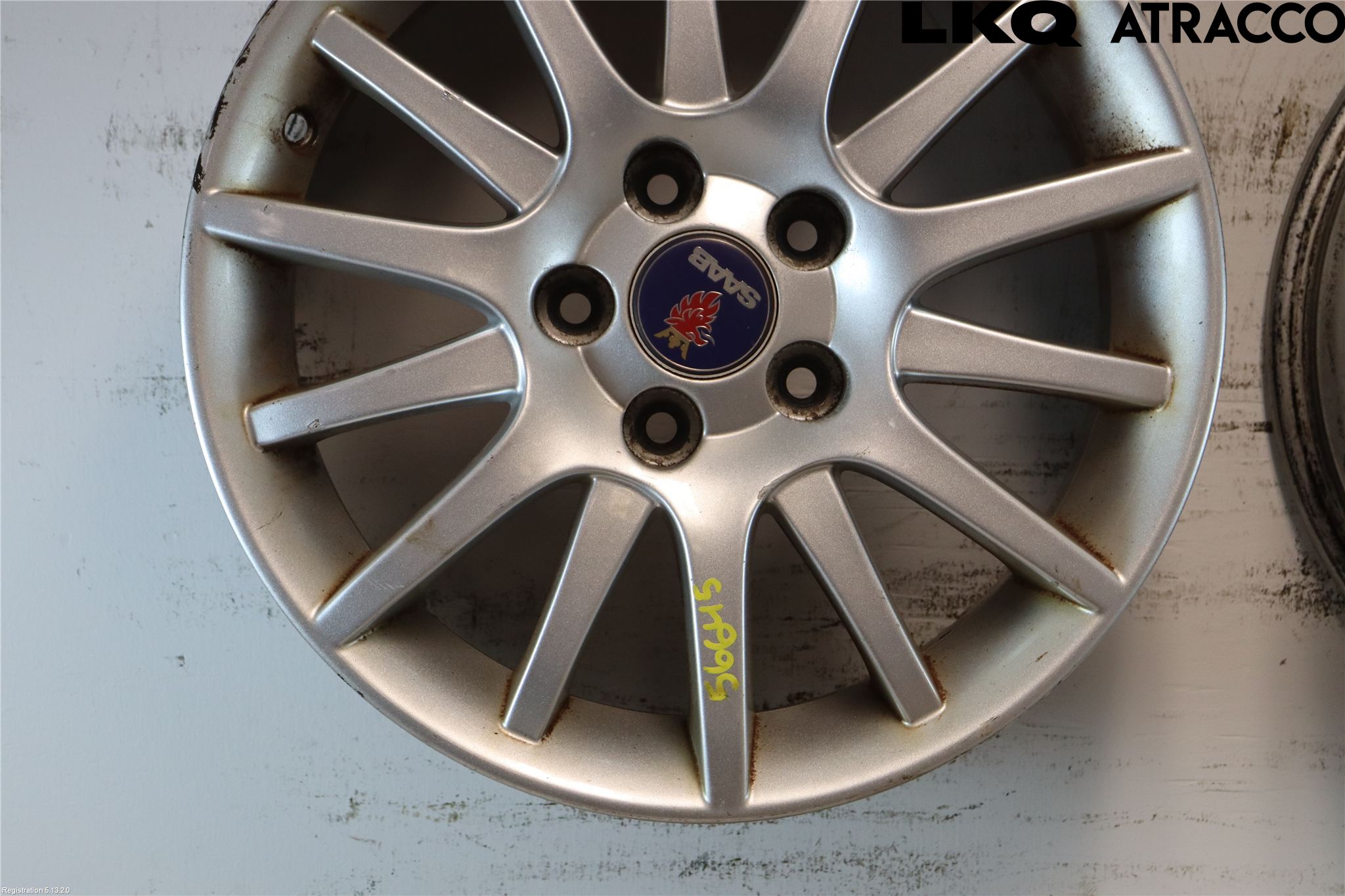 Saab 9-3 VER2/VER3 08-15 Felg Aluminium Sett 4Stk