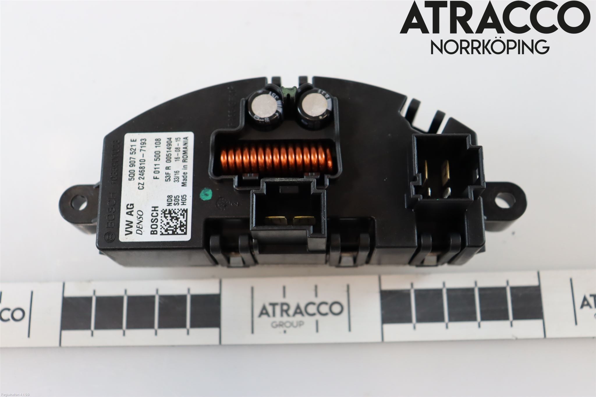 Volkswagen VW GOLF / E-GOLF VII 13-20 Varmeapparat Viftemotstand