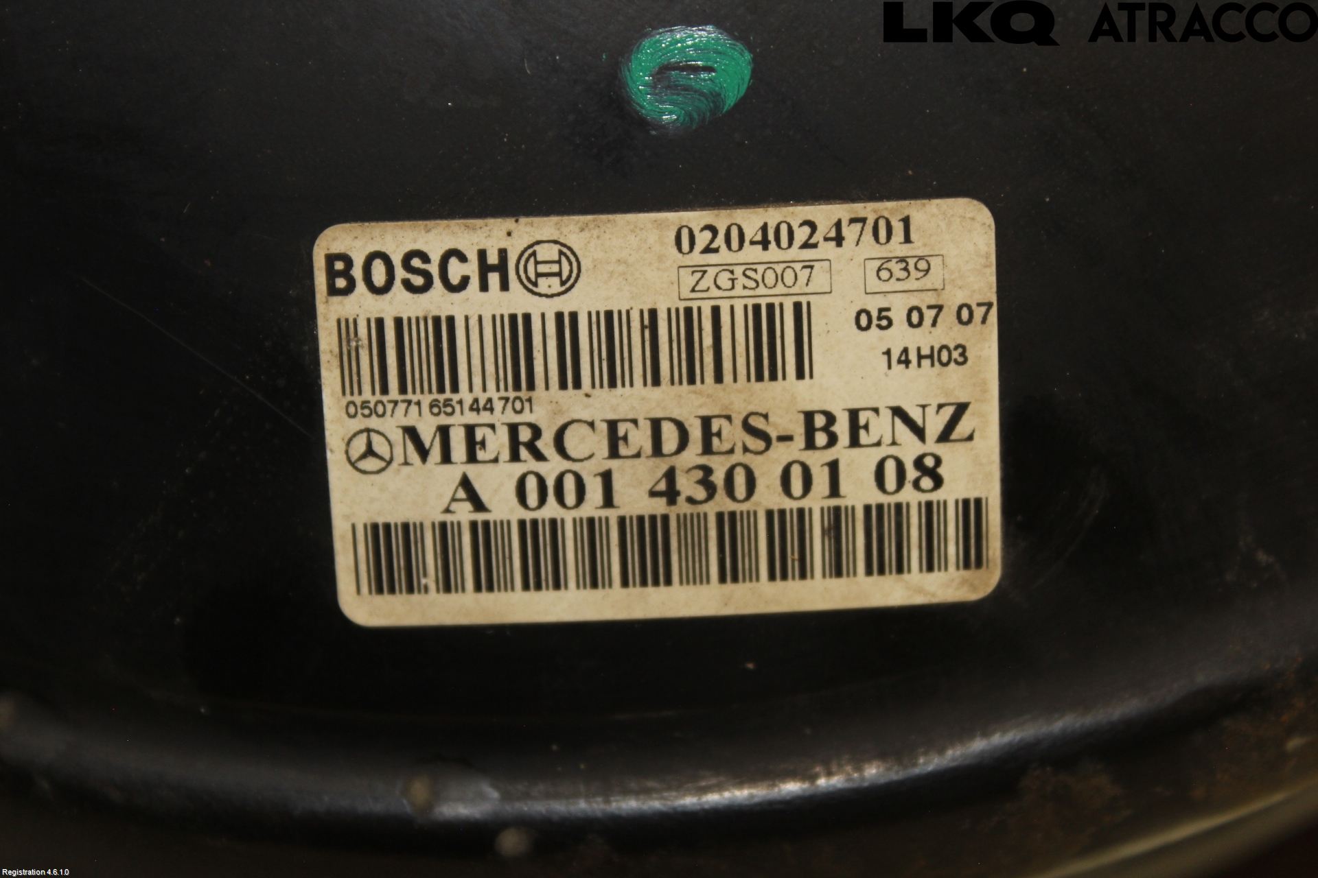 Mercedes-Benz MB VITO/VIANO (W639) 04-14 Bremseservo