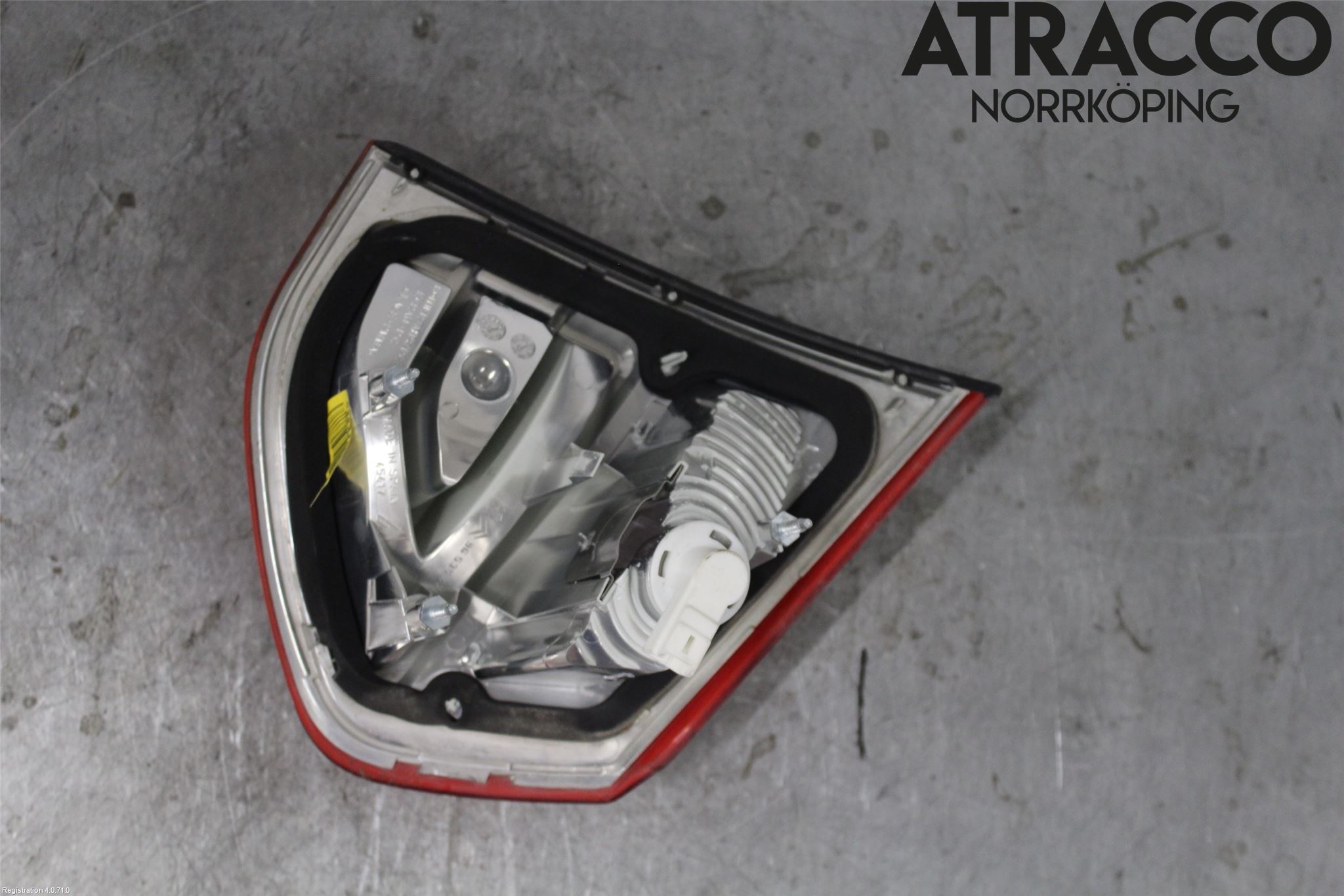 Citroen C4 PICASSO 06-13 Baklykt Høyre  På Luke(Indre)