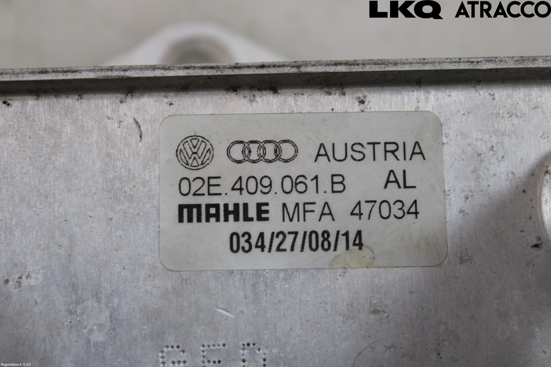 Volkswagen VW PASSAT 11-14 Radiator Oljekjøler Automatgea