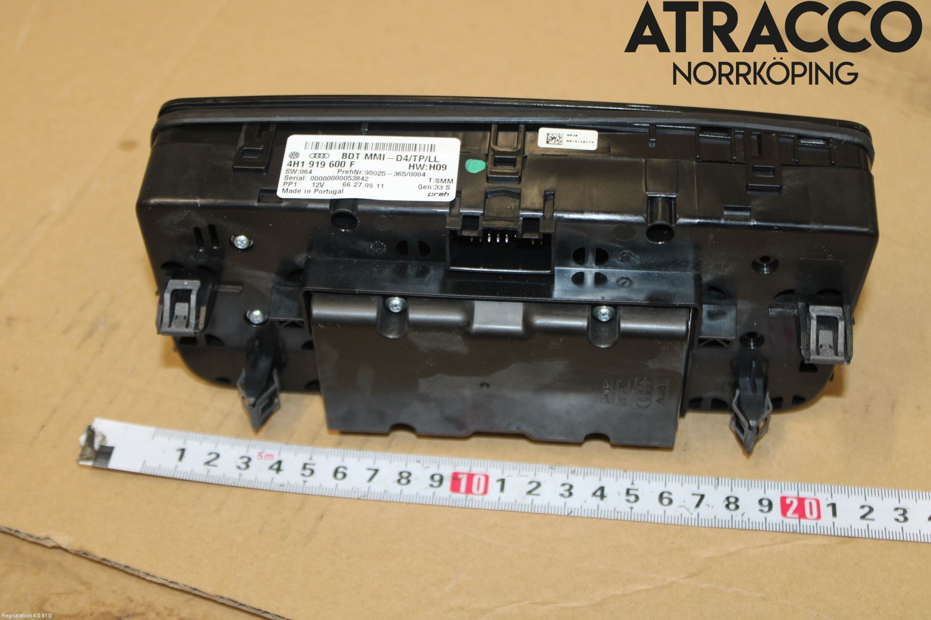 Audi A8/S8 4H 10-17 Stereo Radio Med Cd