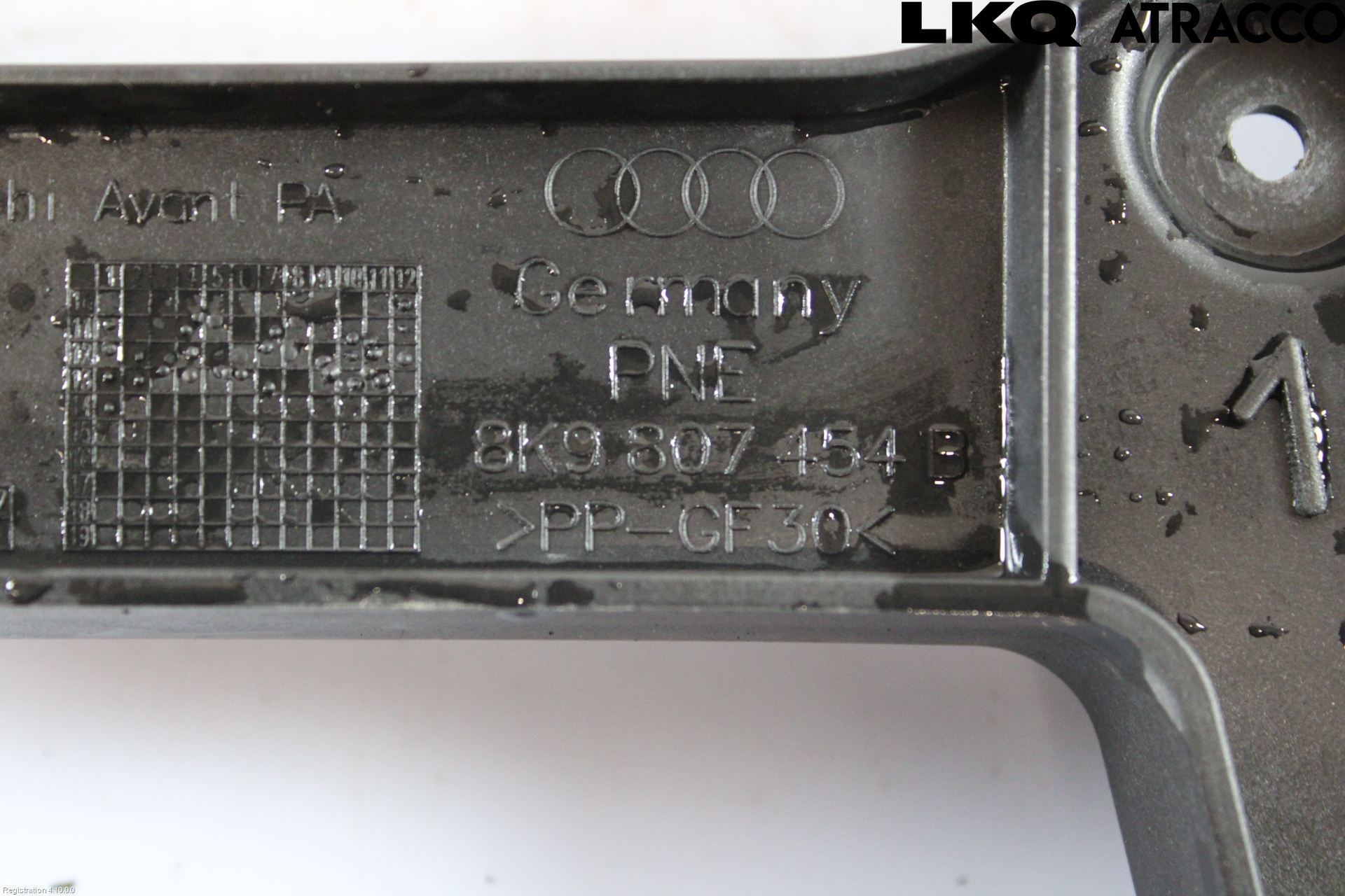 Audi A4 12-15 Støtfangerfeste Bak Høyre