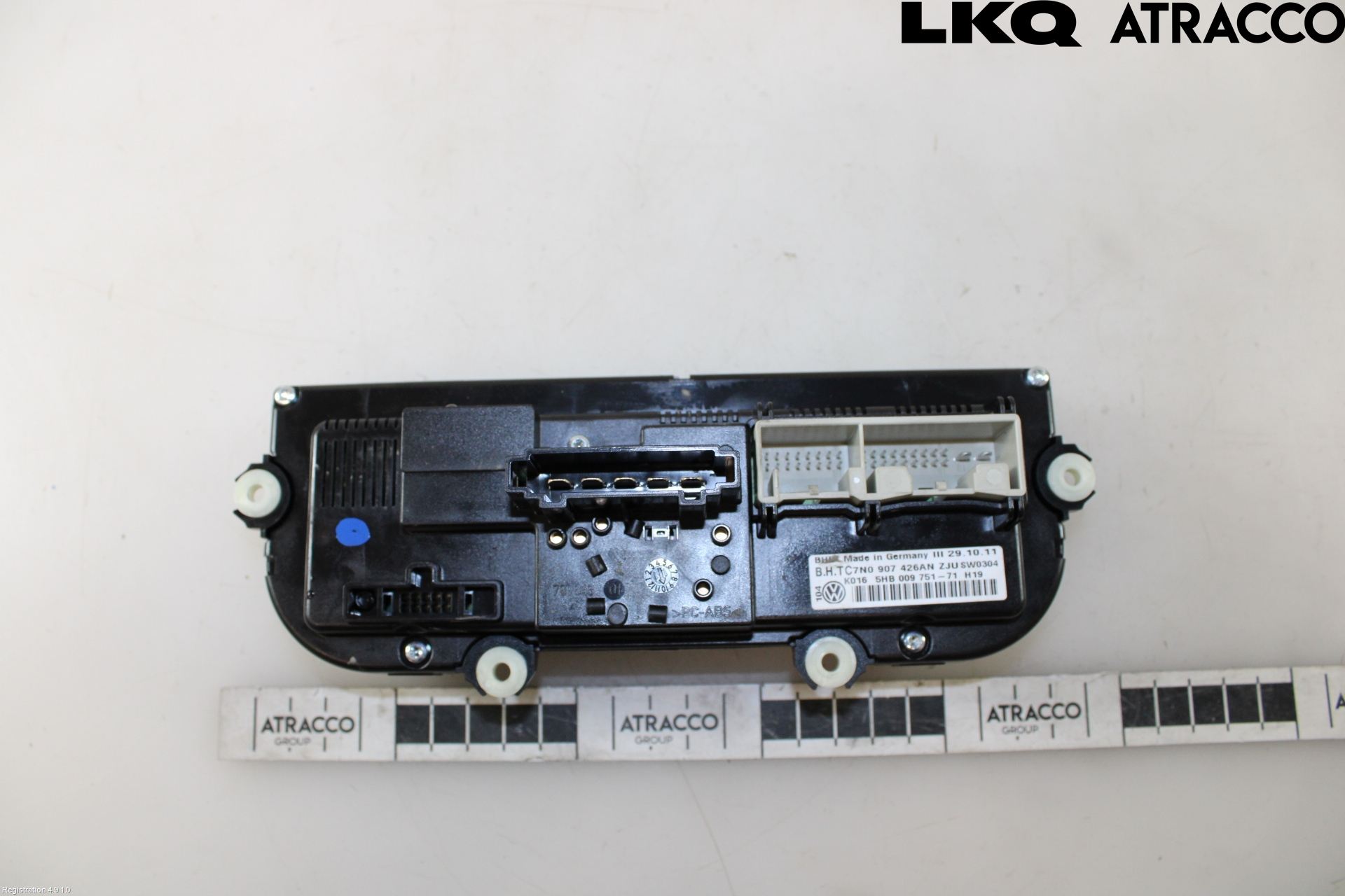 Volkswagen VW GOLF VI 09-13 Varmeapparat Panel(Regulering)