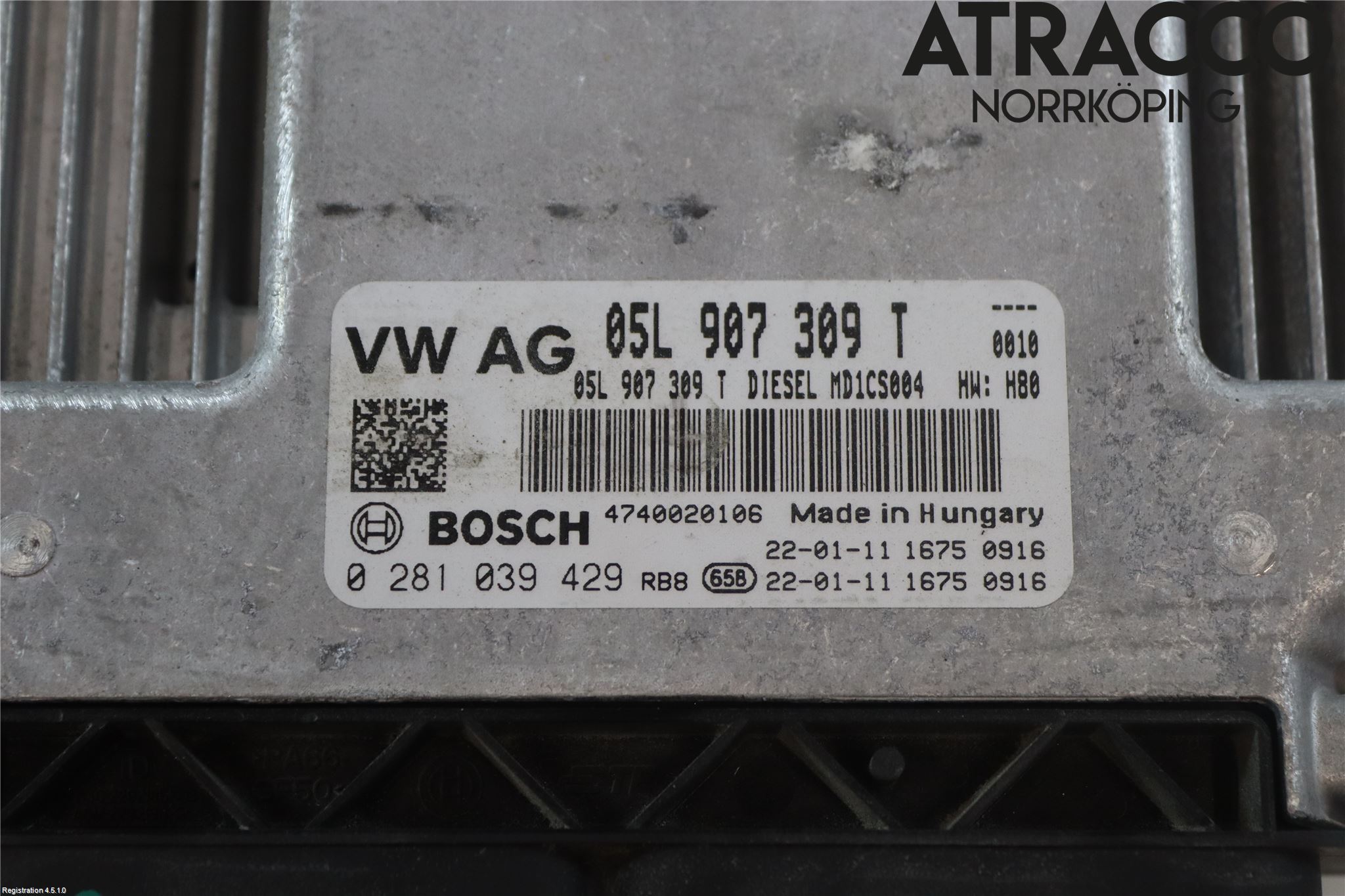 Volkswagen VW TIGUAN 16-24 Styreenhet Dieselpumpe