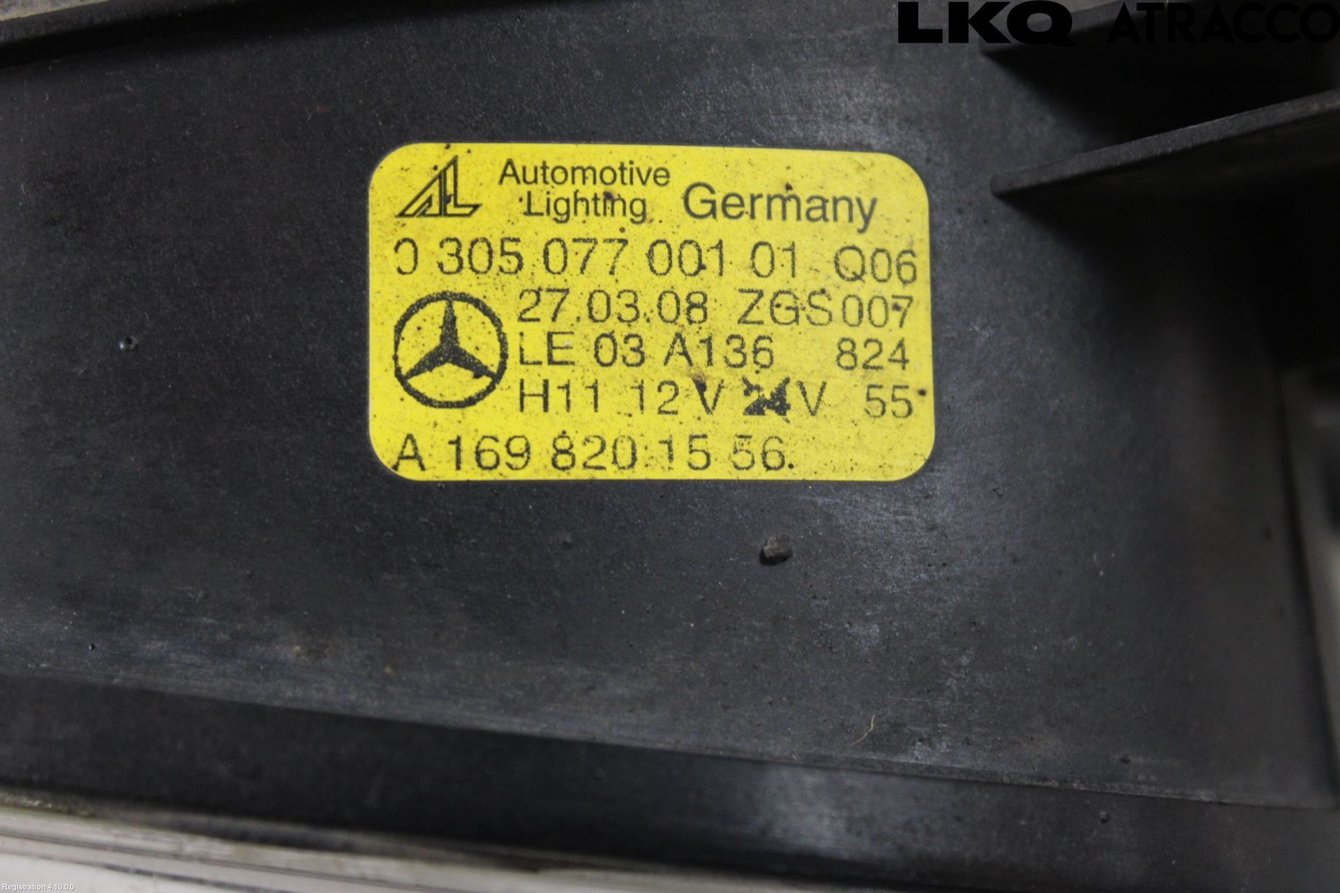 Mercedes-Benz MB E-KLASS (W211) 02-09 Frontlykt-Kurve-Tåkelys