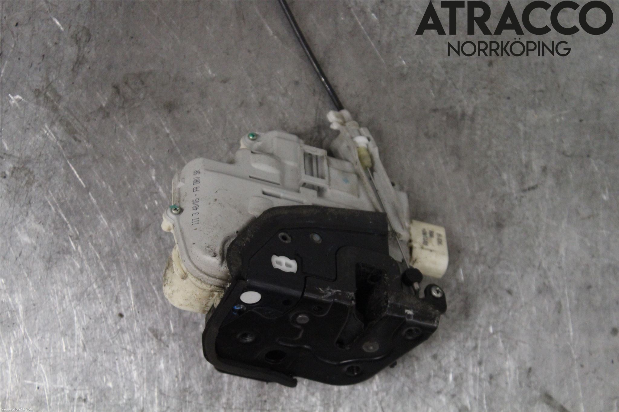 Audi A4/S4 05-07 Dørlås - Låsekasse