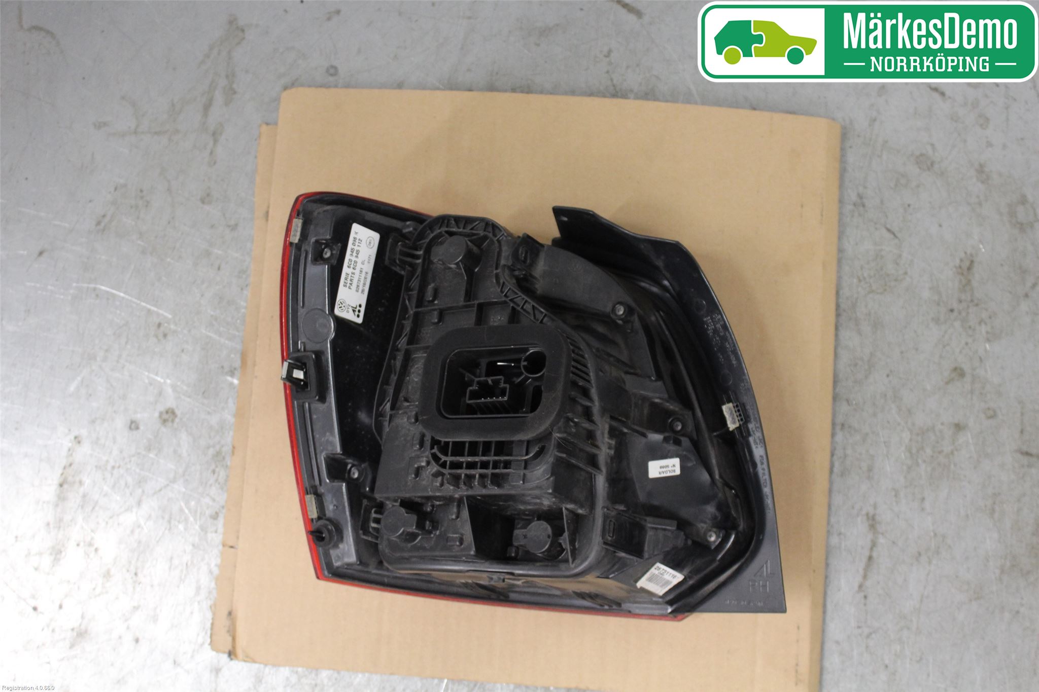 Volkswagen VW POLO 10-17 Baklykt Høyre