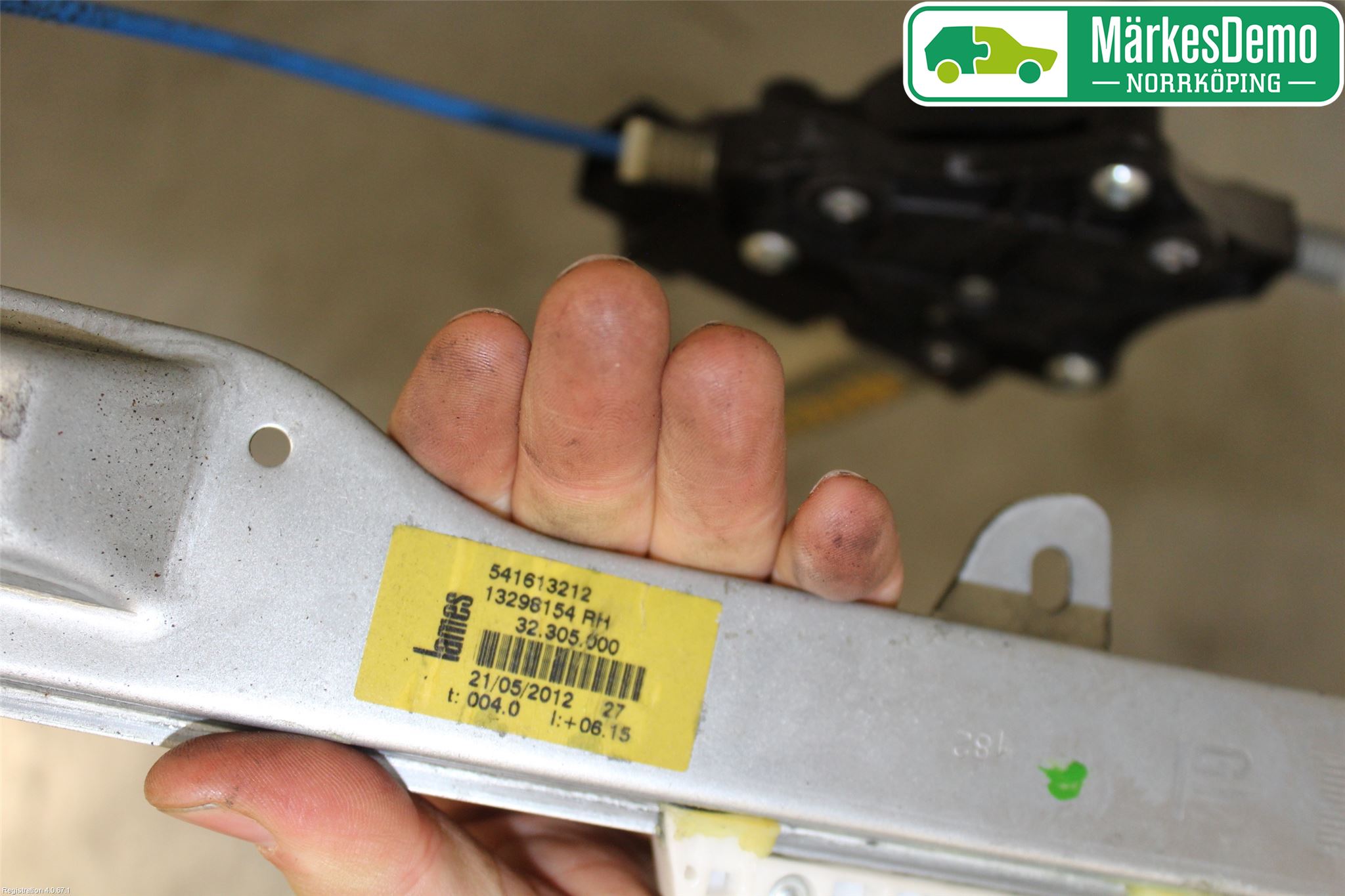 Opel CORSA D 07-14 Vindusheis El Komp