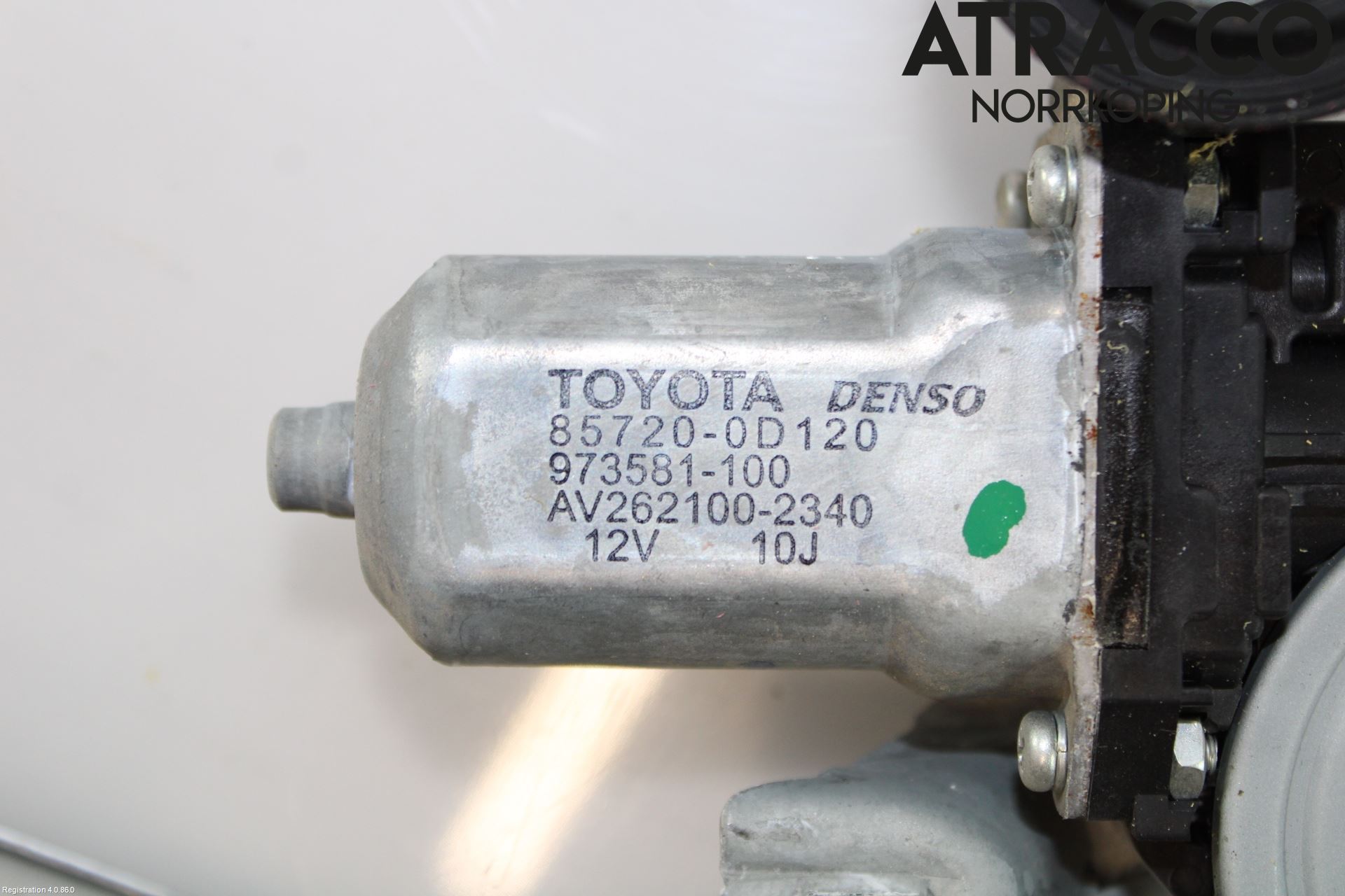 Toyota AURIS 07-09 Vindusheis El Komp