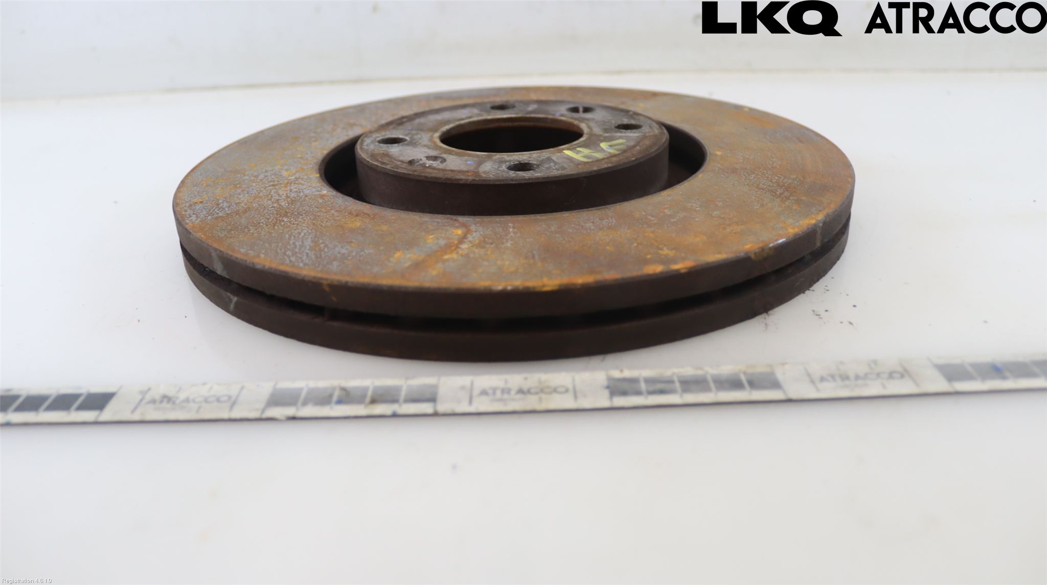 Citroen C4 GRAND PICASSO 07-13 Bremseskive Foran