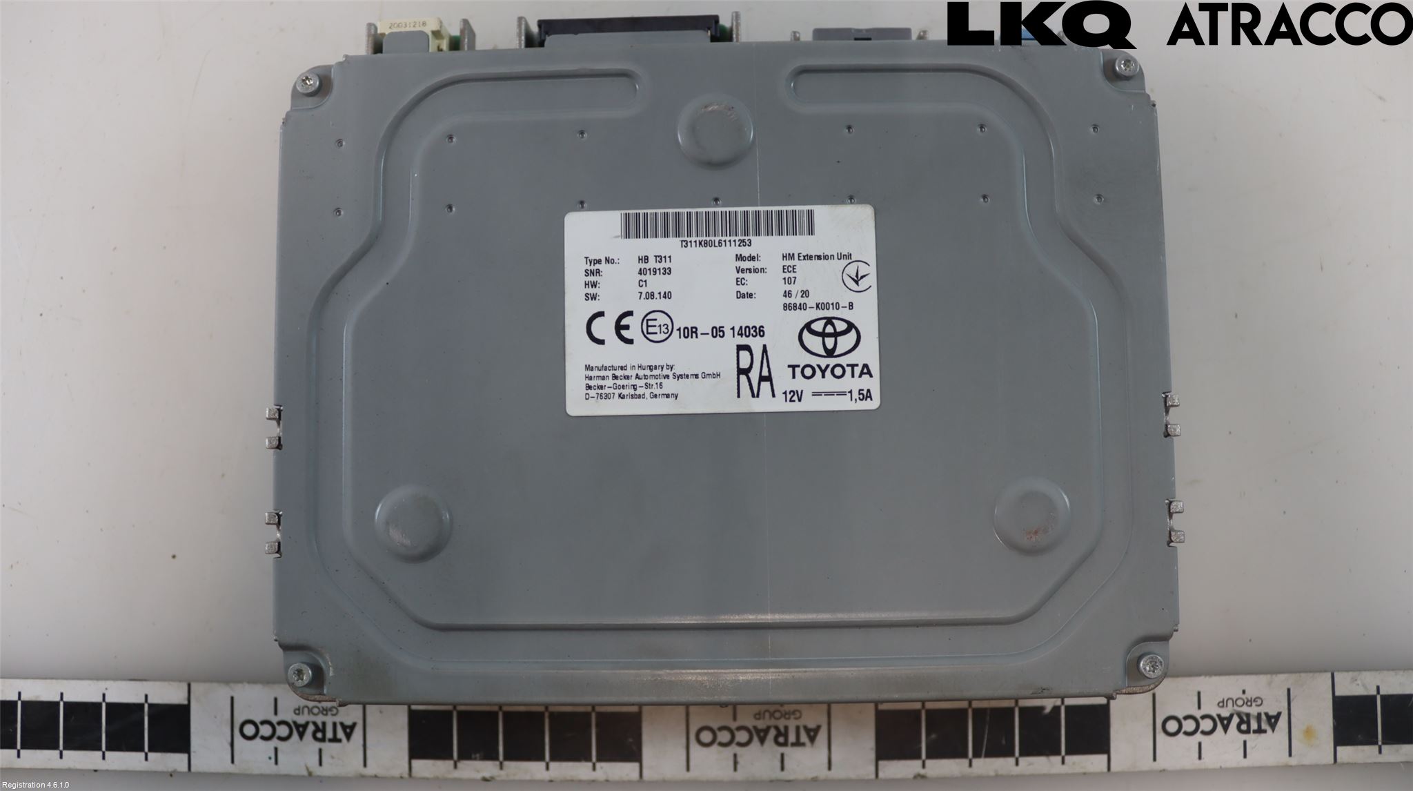 Toyota CAMRY 19-24 Stereo Radio Øvrig