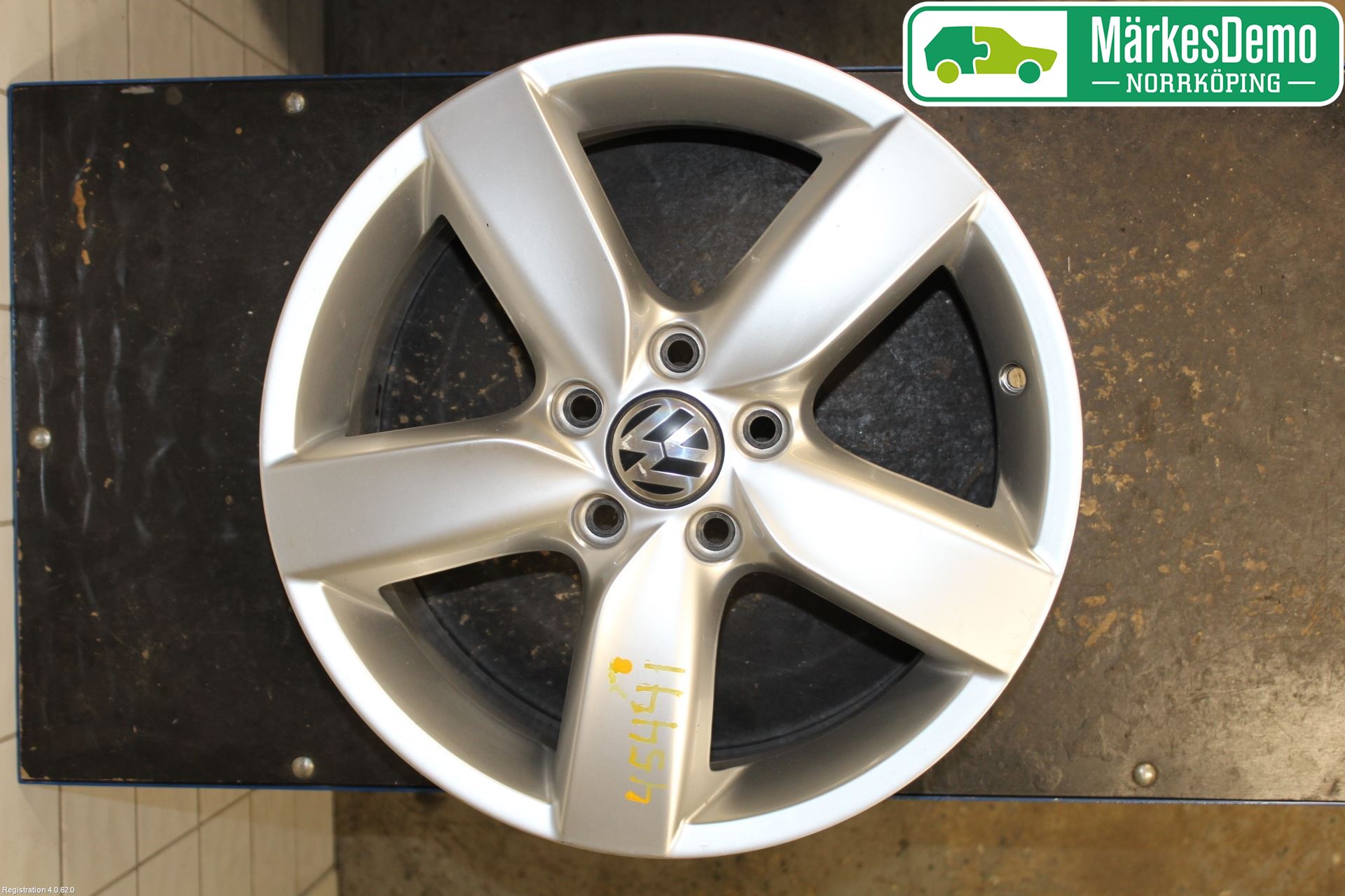 Volkswagen VW GOLF PLUS/CROSS GOLF 04-14 Felg Aluminium Sett 4Stk