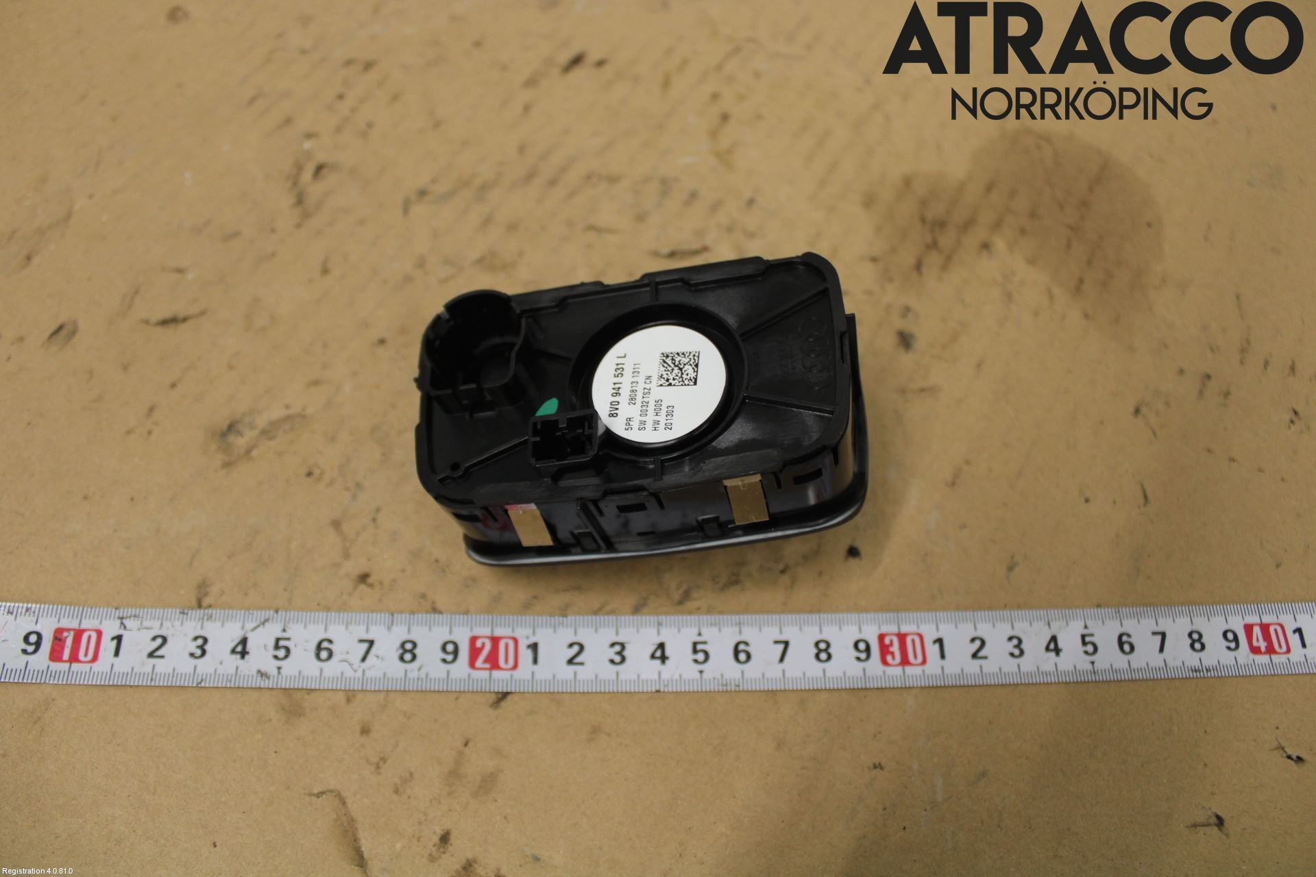 Audi A3/S3 8V 13-20 Bryter Hovedlys