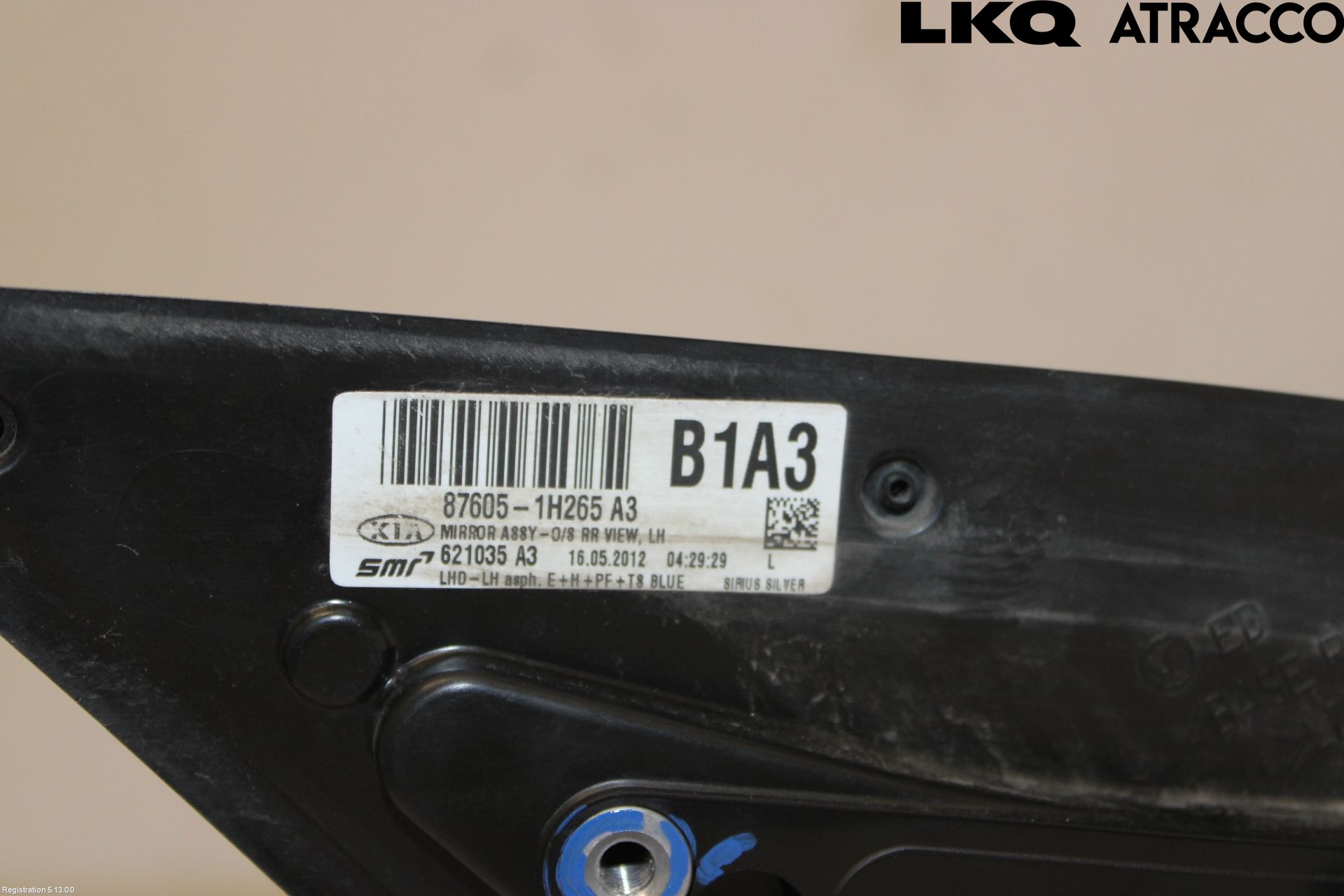 Kia CEED 06-12 Speil V M-El Justering