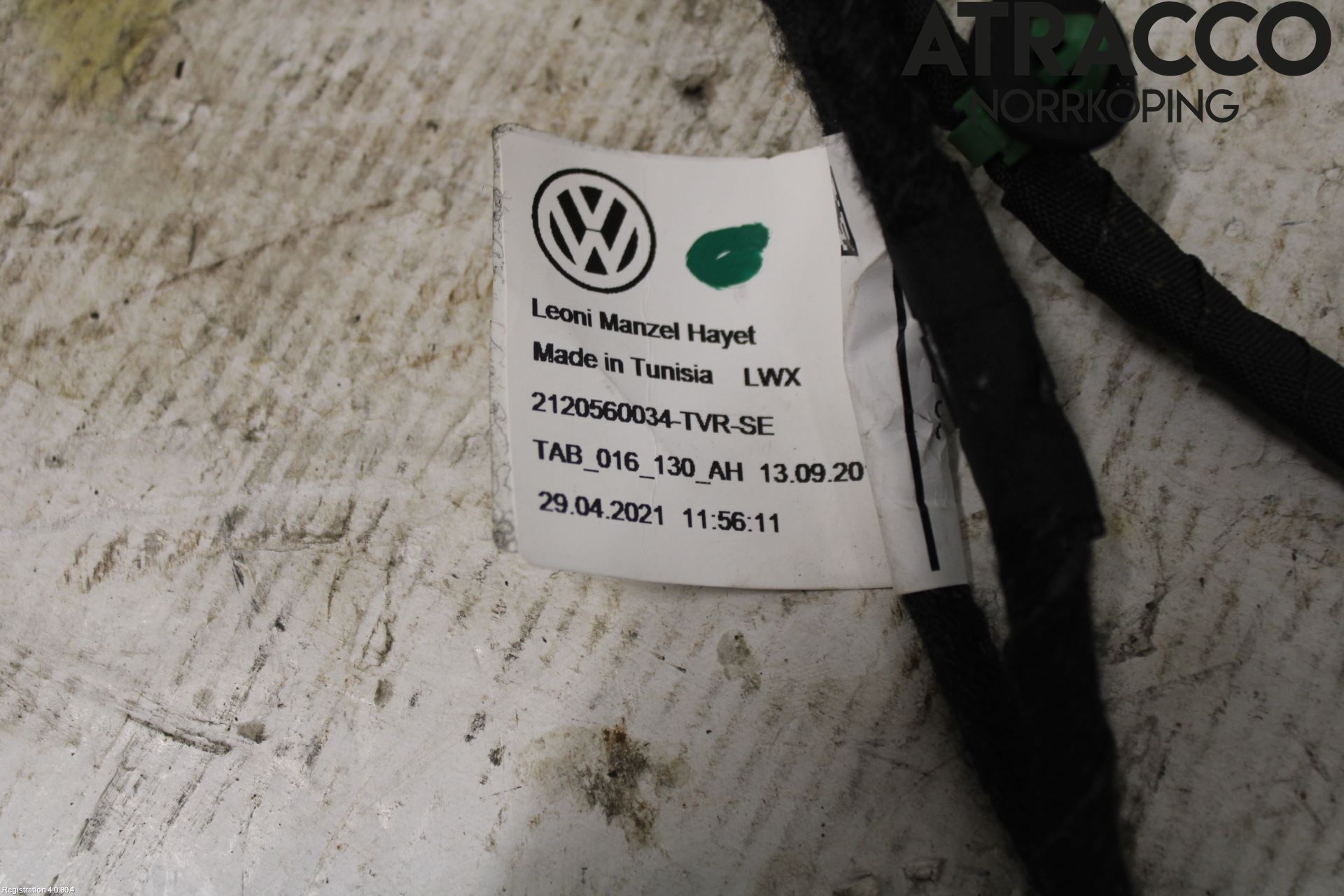 Volkswagen VW ID.3 21- Ledningsnett