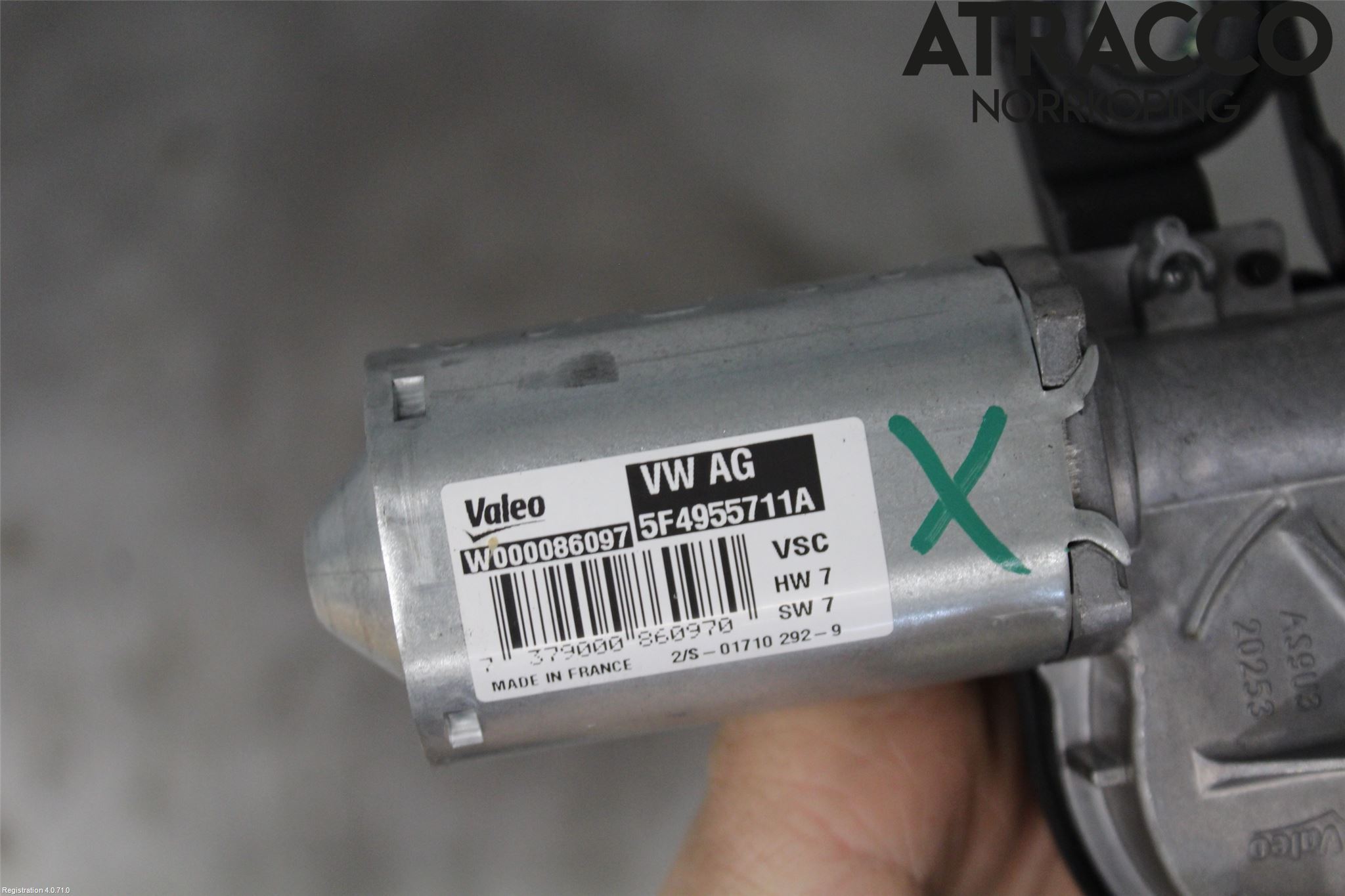 Skoda FABIA 15-21 Viskermotor Bakluke