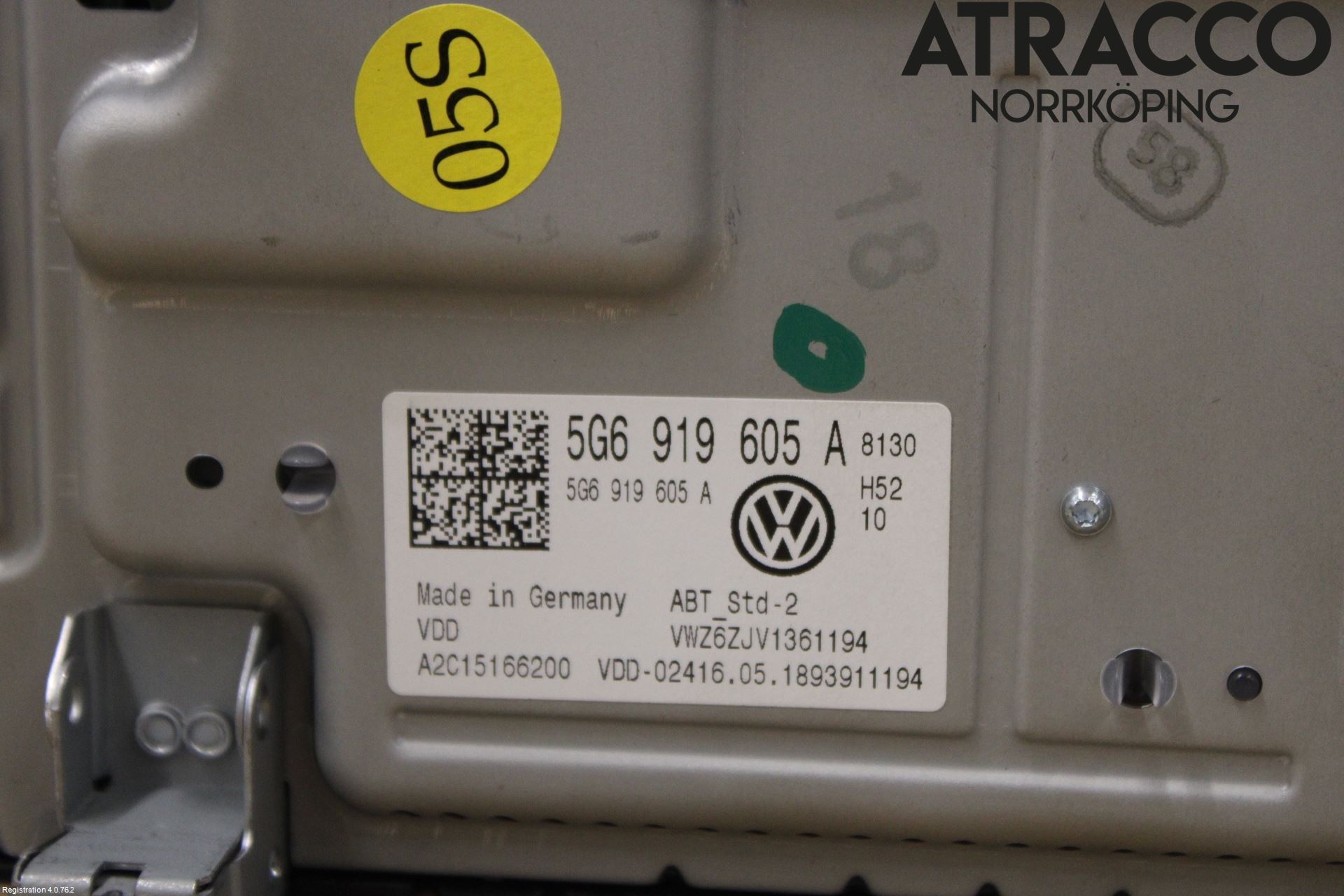 Volkswagen VW PASSAT 15-19 Multifunktionsdisplay