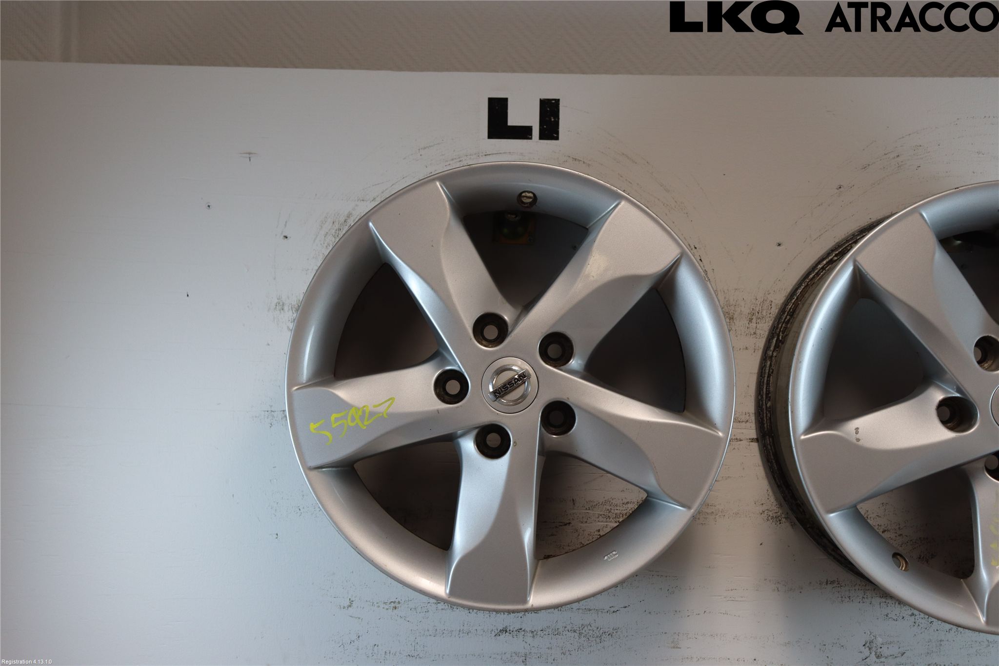 Nissan QASHQAI   07-10 Felg Aluminium Sett 4Stk