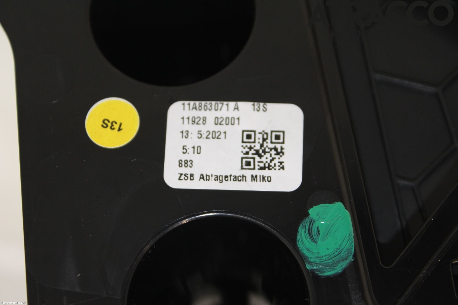 Volkswagen VW ID.4 21- Instrumentkonsoll Midt