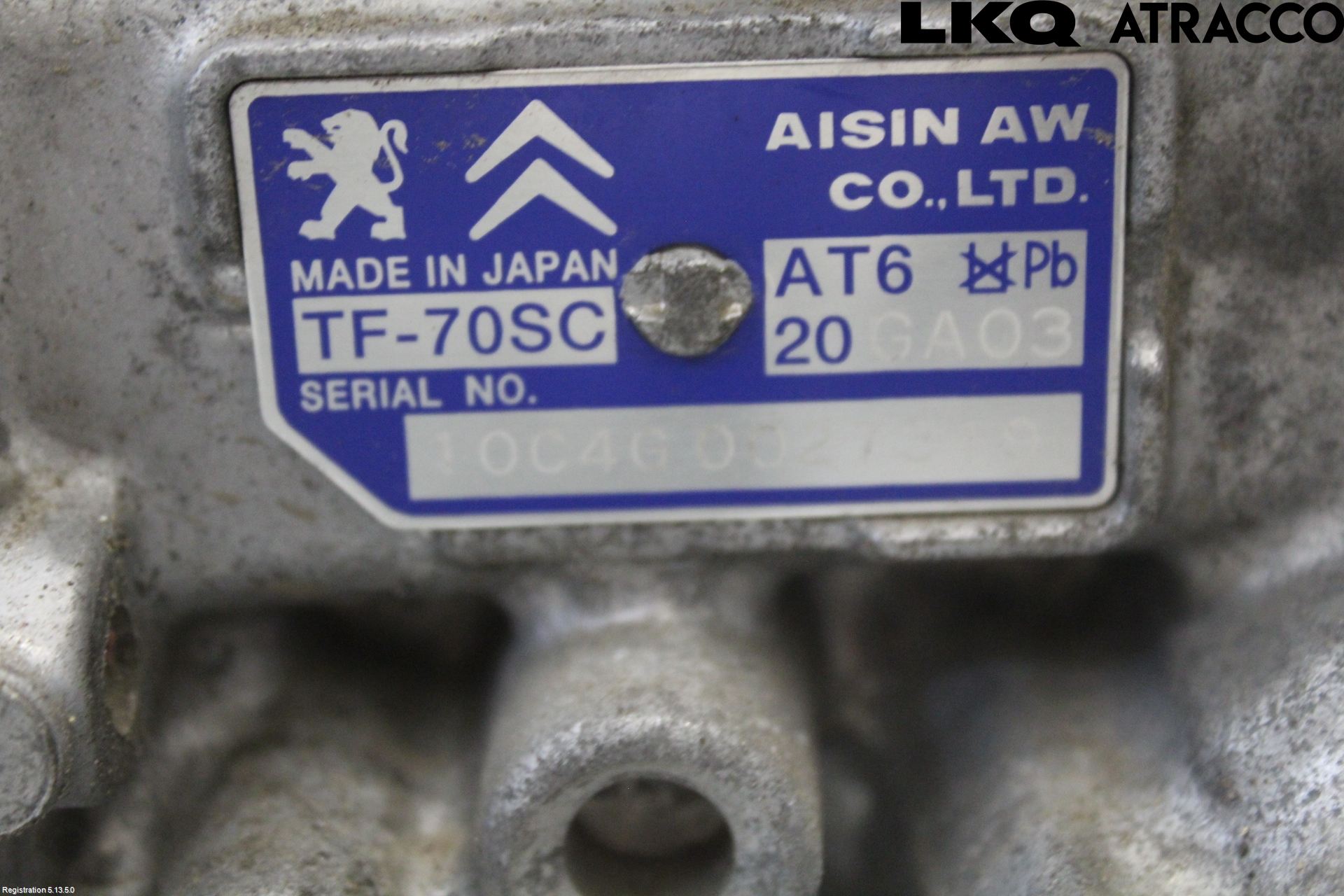 Peugeot 308 08-13 Gearkasse Automat